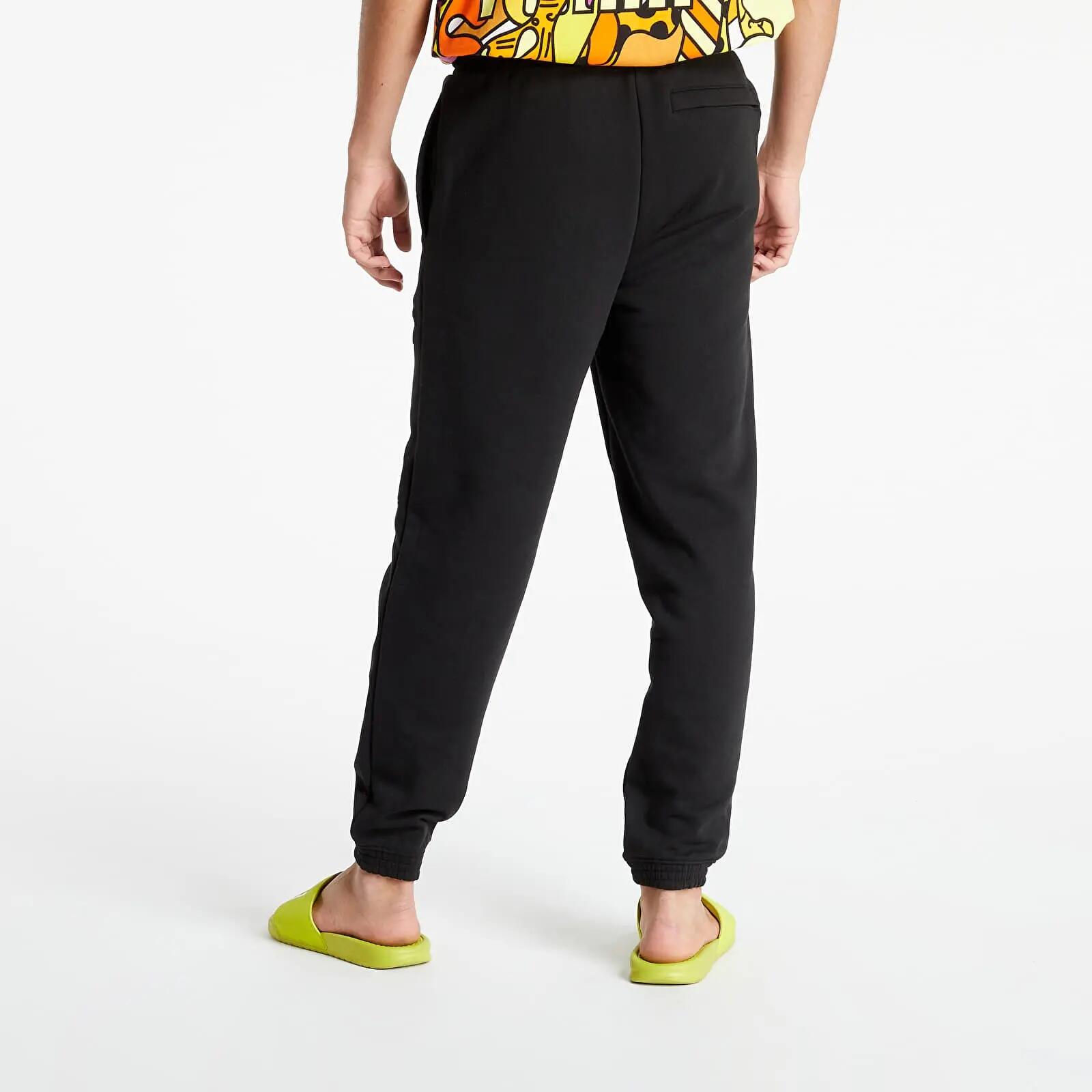 SPODNIE MĘSKIE DRESOWE Puma x BRITTO SPORTOWE PUMA-SPODNIE  CZARNE 2/4