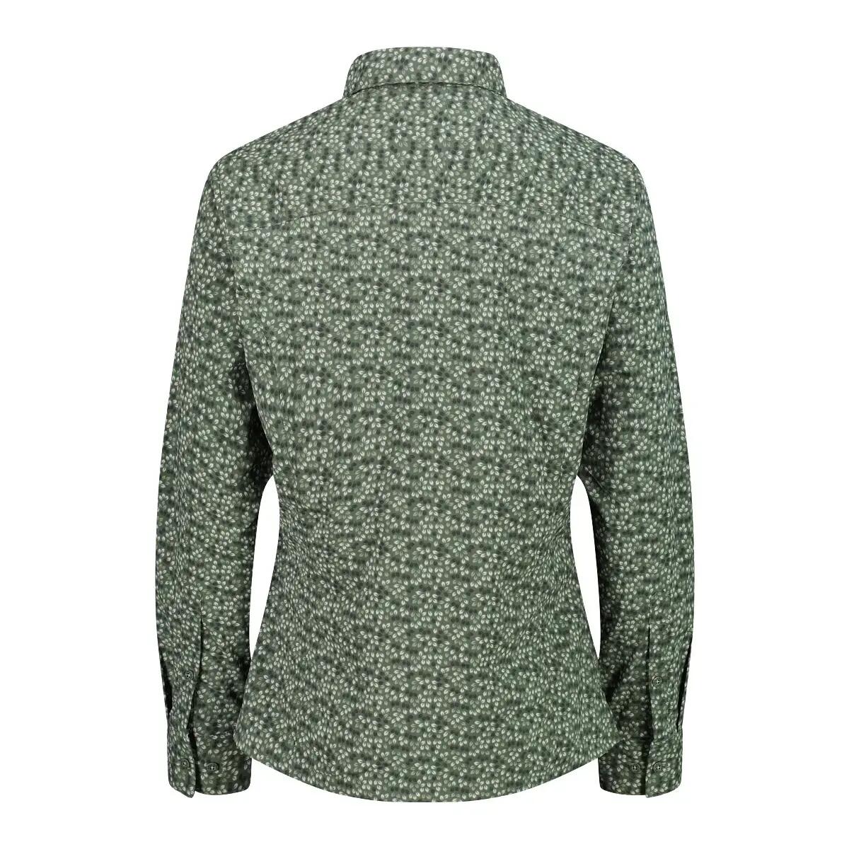 Chemise manches longues avec imprimé géométrique femme CMP 2/3