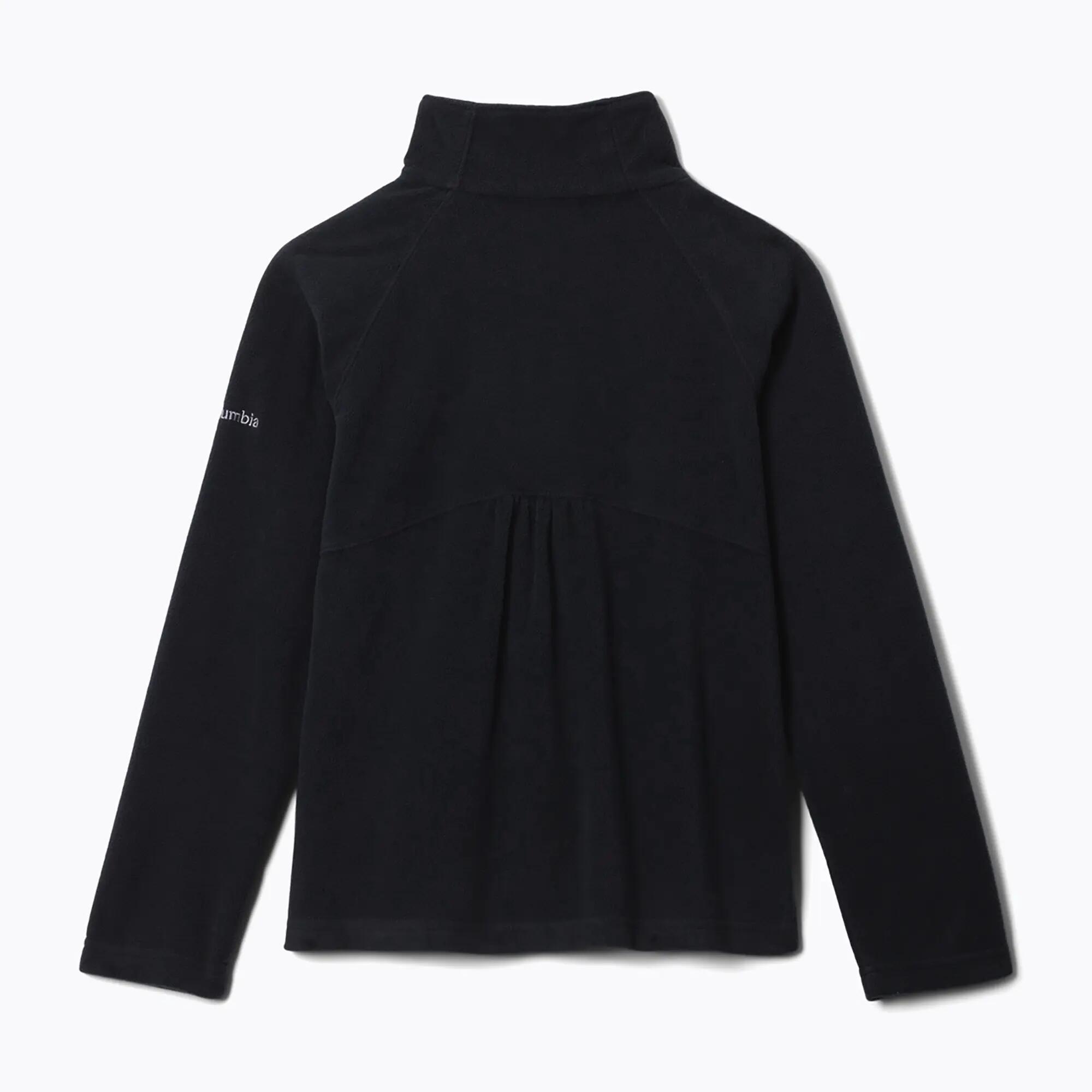 Sudadera polar infantil Columbia Glacial Fleece Half Zip Black 2/3