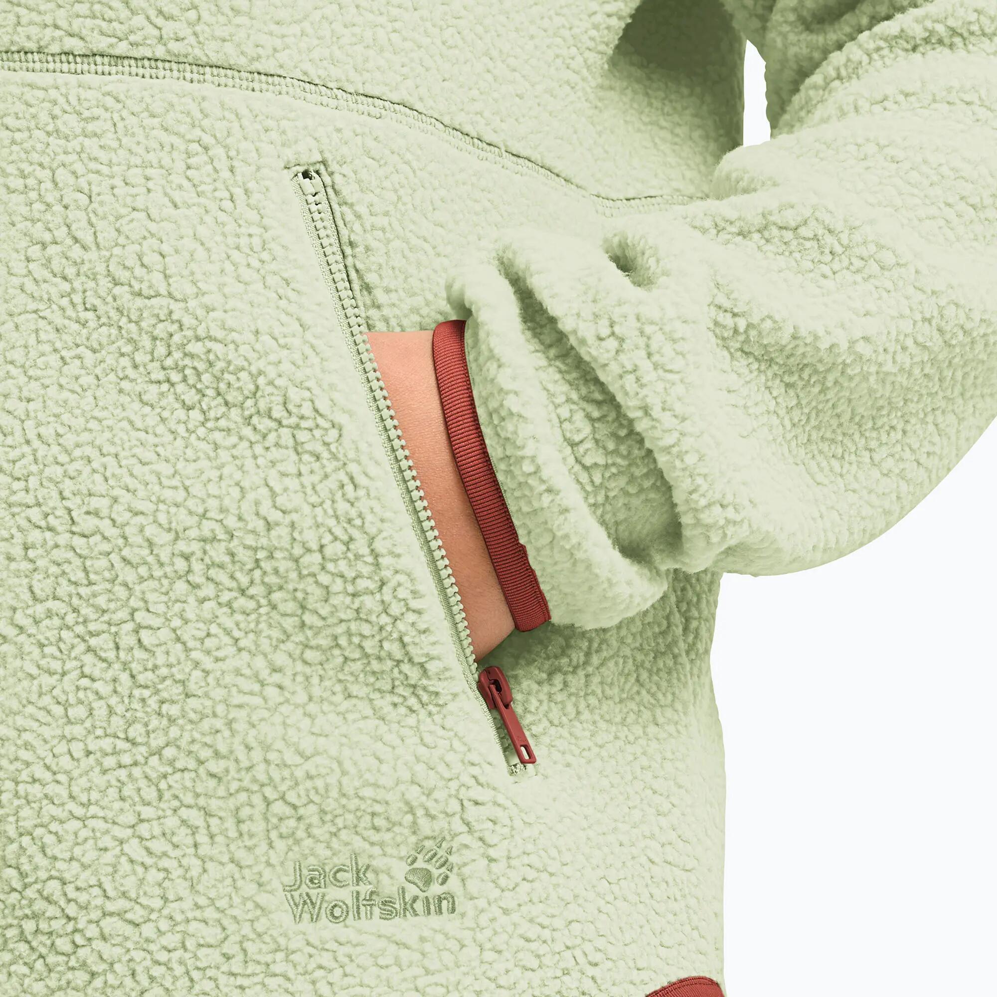 Bluza polarowa damska Jack Wolfskin Lite Curl Full Zip 5/7