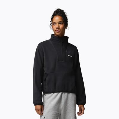 Dames fleece trui columbia sequoia grove ii half zip fleece black