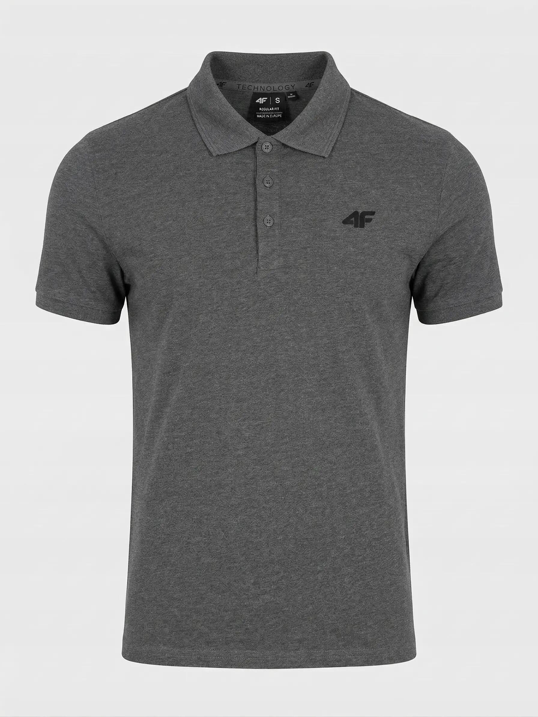 KOSZULKA MĘSKA POLO 4F T-SHIRT SPORTOWY  M0770 SS26 2/4