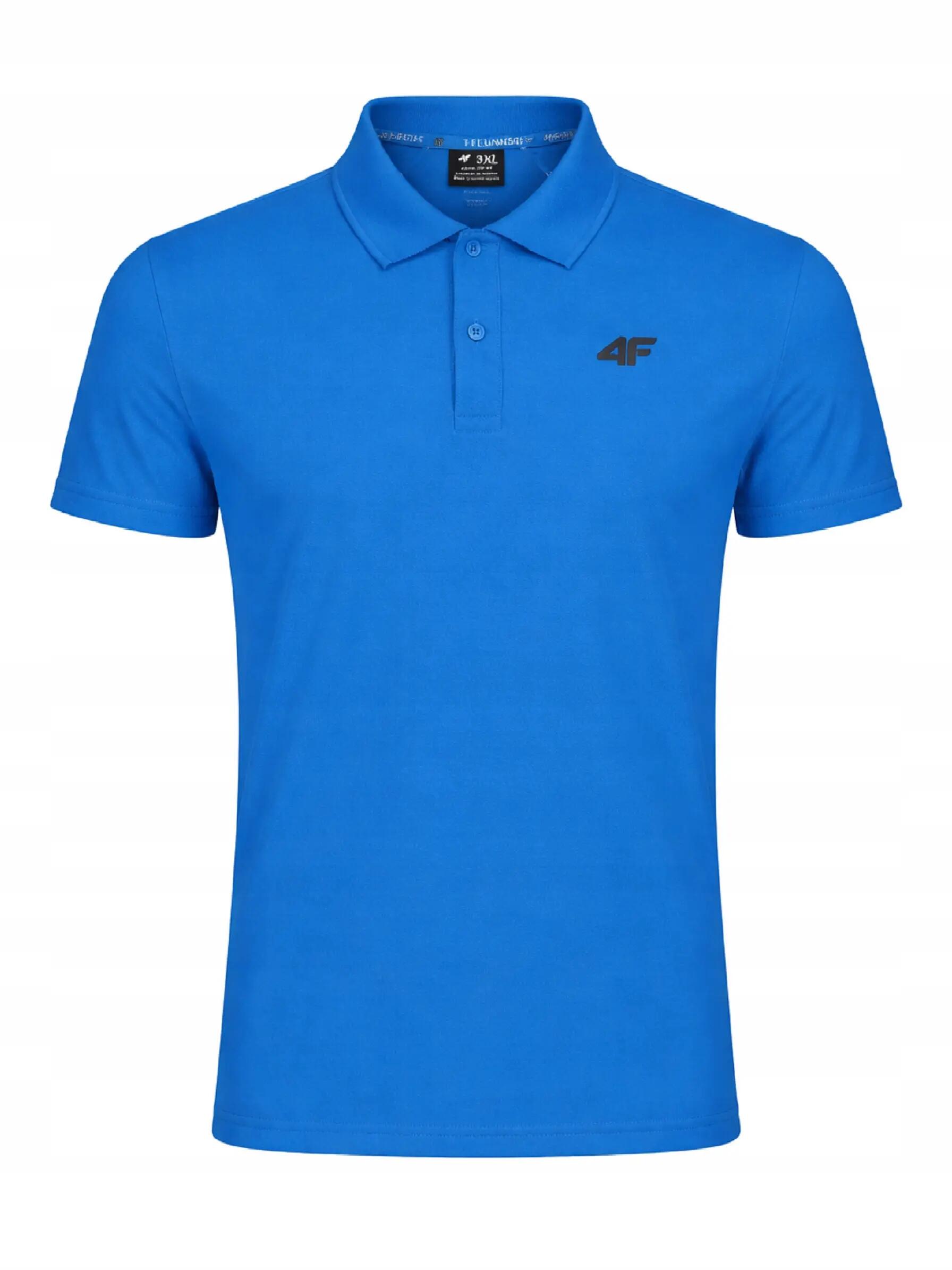 ZESTAW KOSZULEK POLO 4F T-SHIRT MĘSKI KOMPLET 3 SZTUKI  M0770 4/5