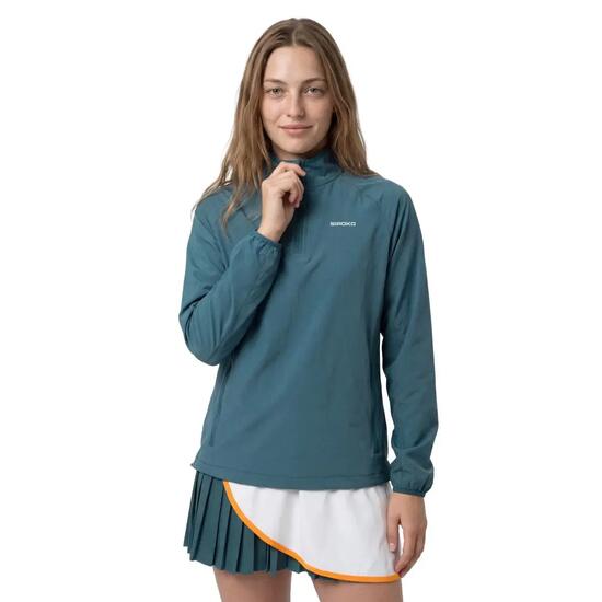 Giacca leggera tennis donna Dink-W Green Verde