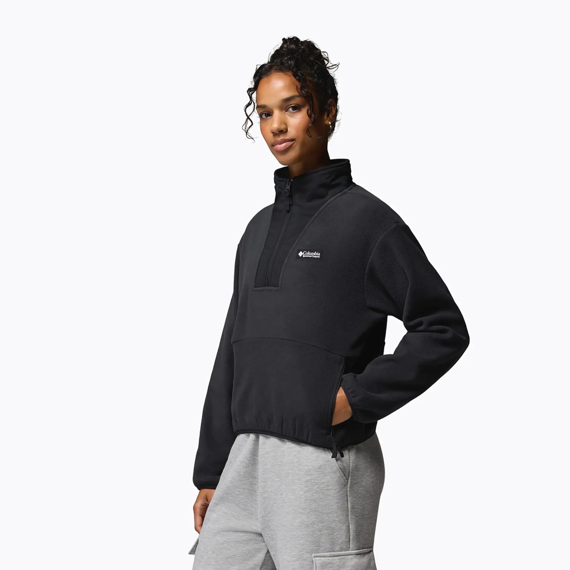 Damen-Fleecejacke Columbia Sequoia Grove II Half Zip Fleece Black 4/6