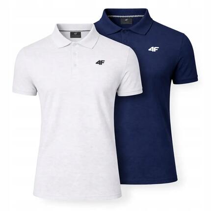 KOMPLET KOSZULEK POLO 4F T-SHIRT MĘSKI ZESTAW 2 SZTUKI