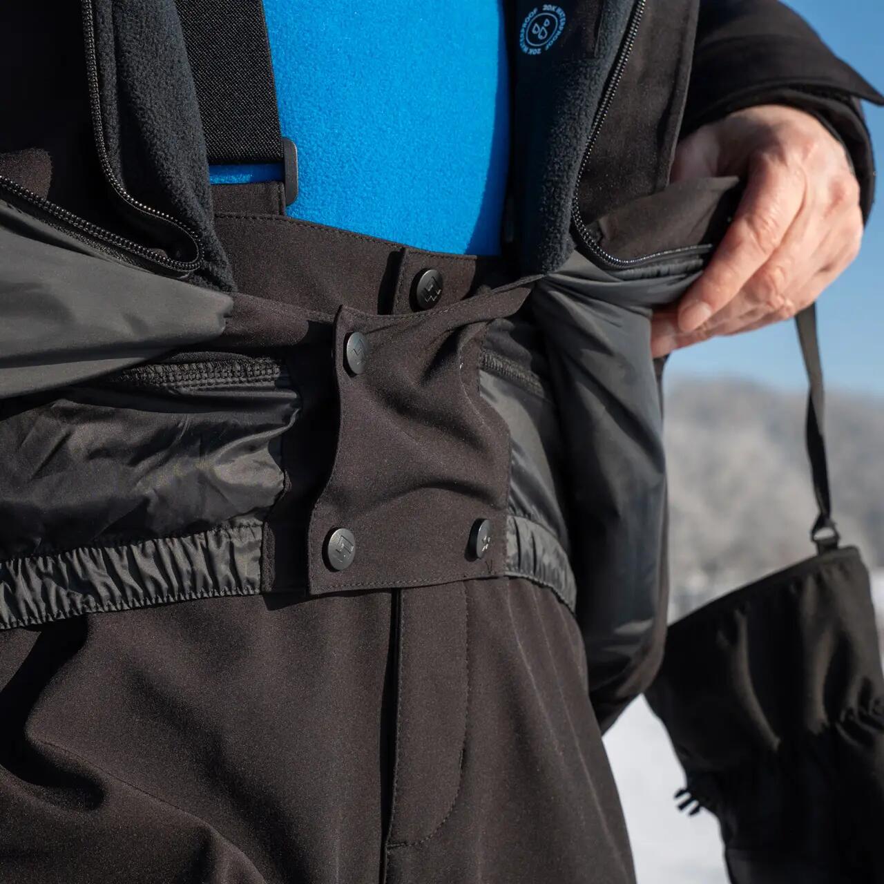 Kurtka męska narciarska softshell Alpinus Ariz czarna MK35089 ROZMIAR 2XL 6/7