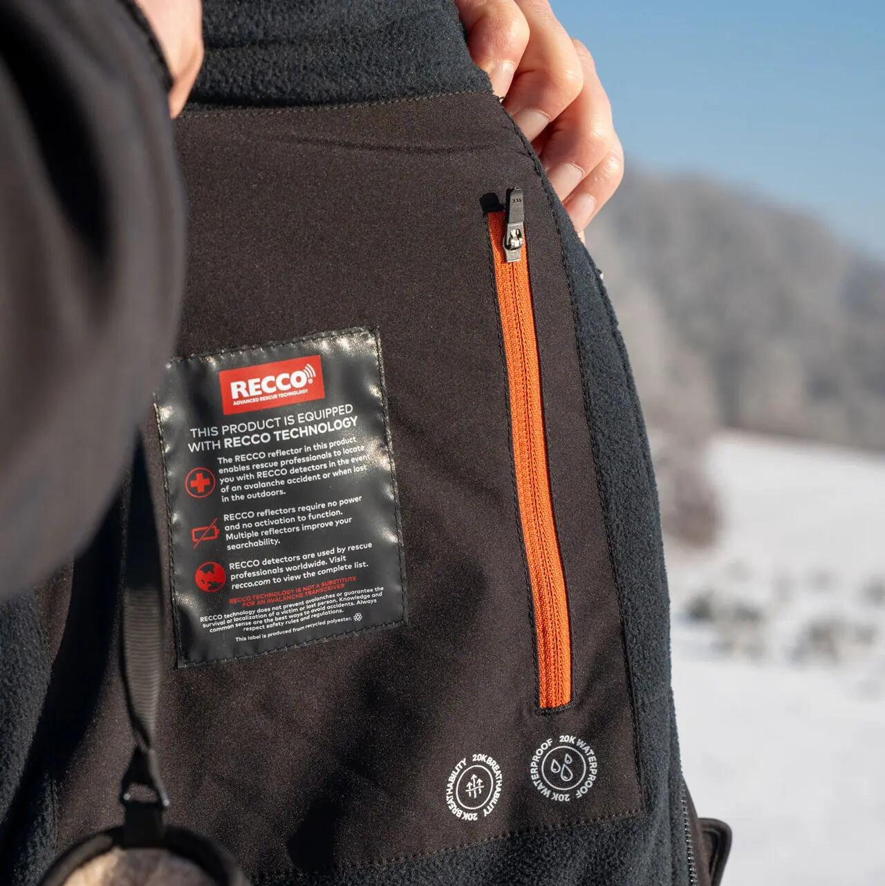 Kurtka męska narciarska softshell Alpinus Ariz czarna MK35089 ROZMIAR 2XL 5/7