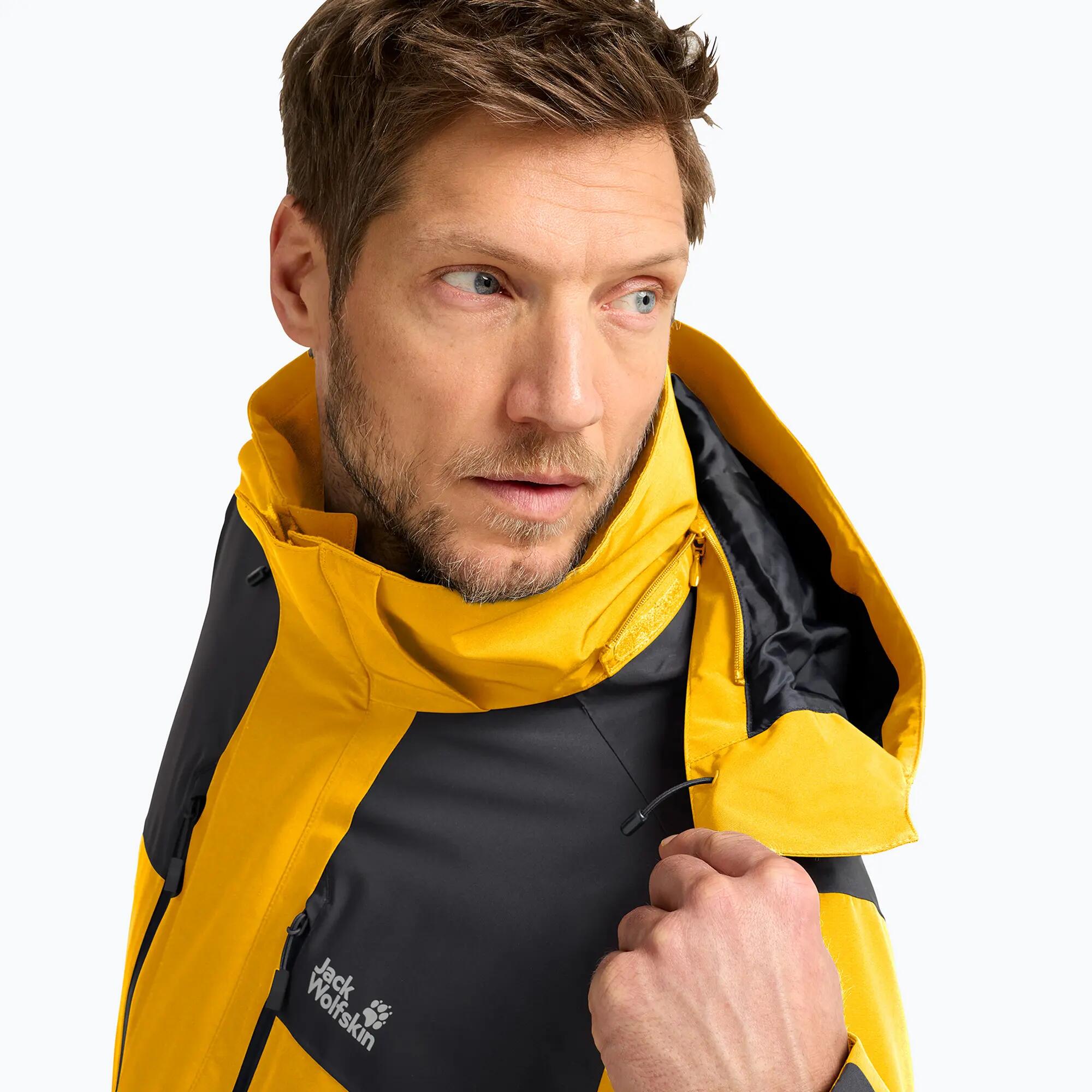 Veste de pluie pour homme Jack Wolfskin Jasper Pro 2L 5/7