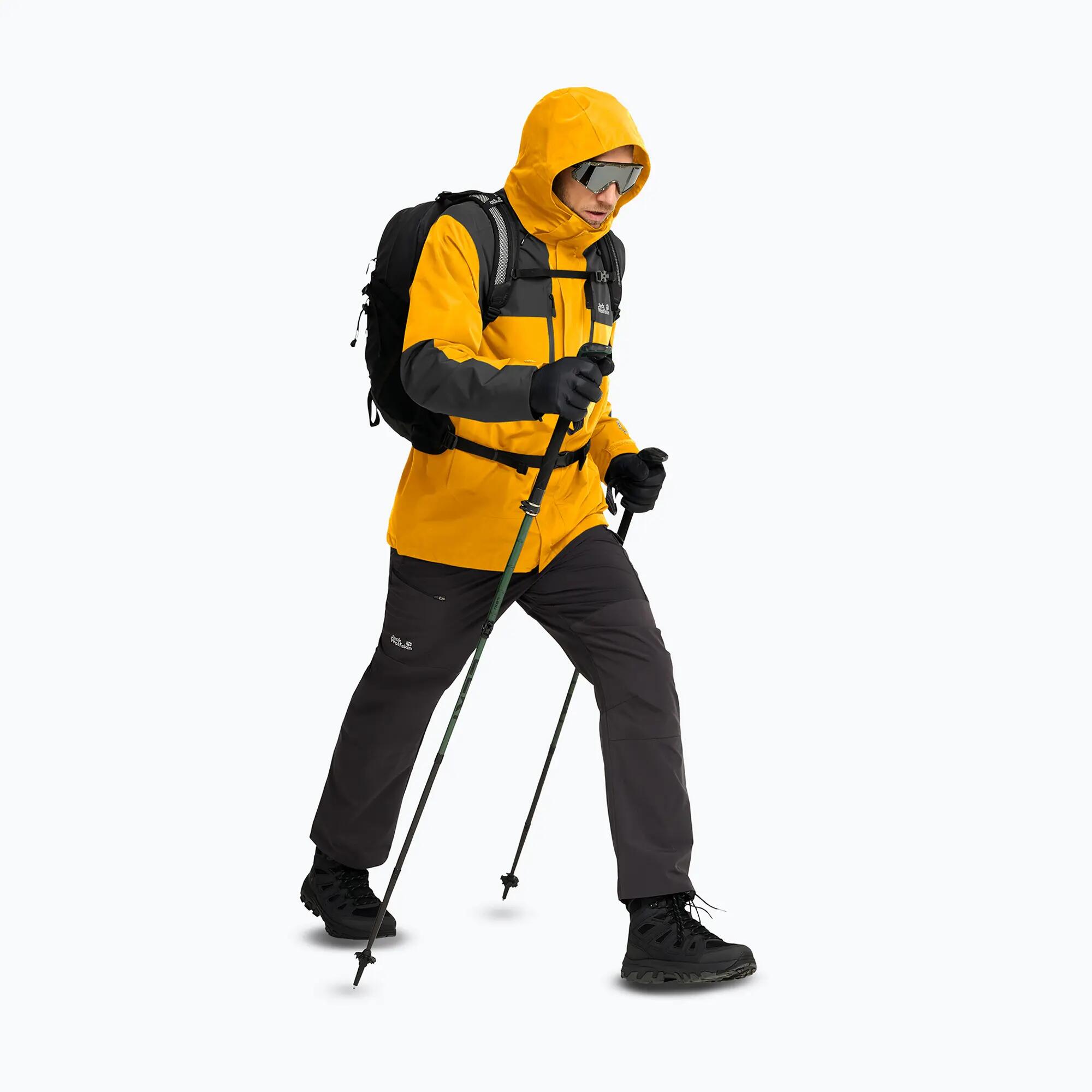 Veste de pluie pour homme Jack Wolfskin Jasper Pro 2L 2/7