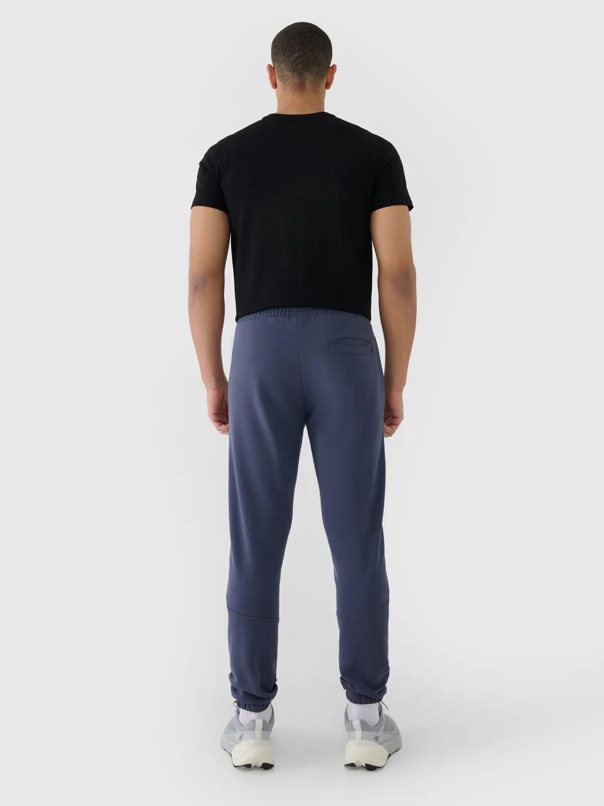 SPODNIE MĘSKIE DRESOWE 4F JOGGERY XL    SZARE 3/6