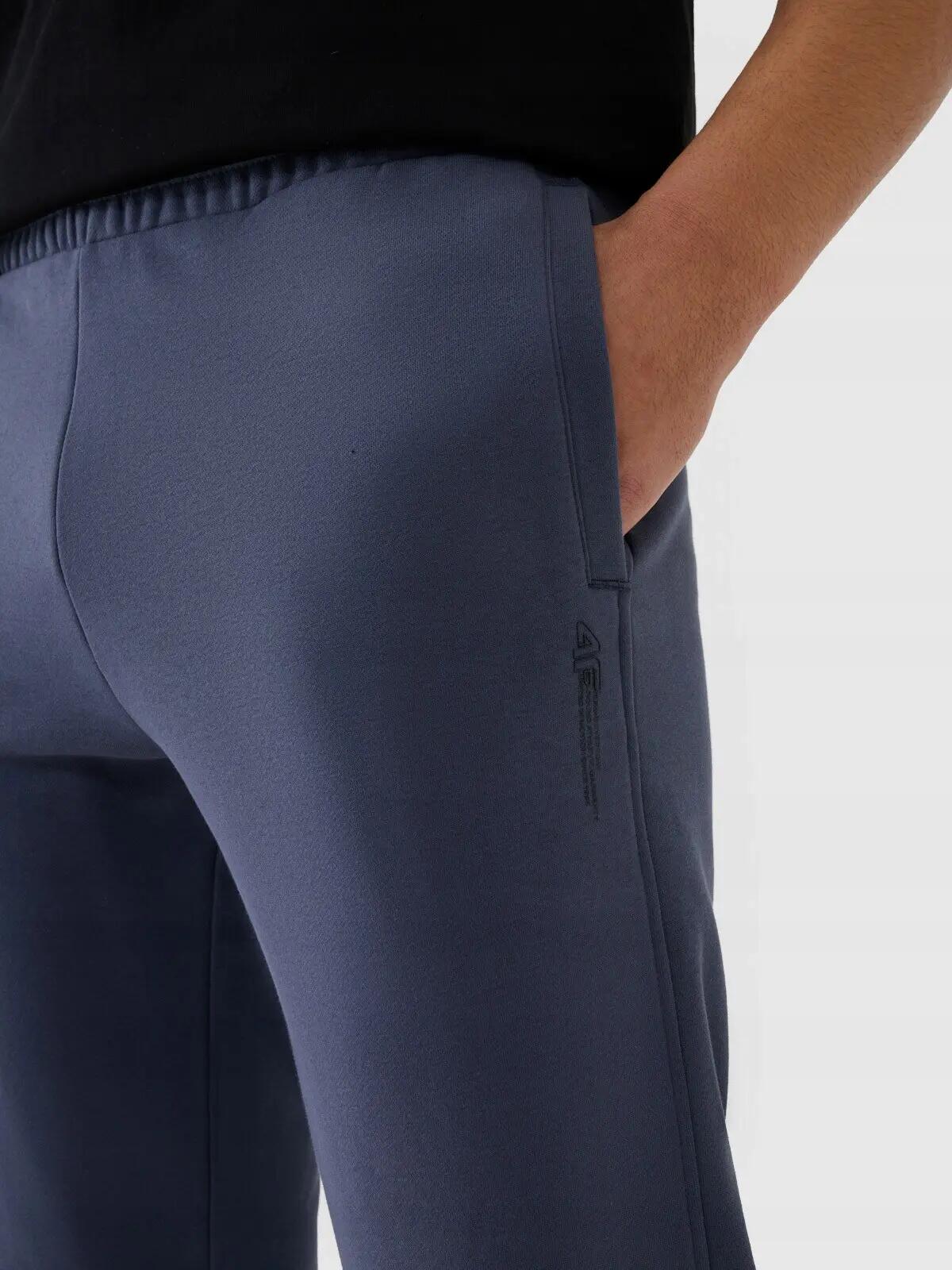 SPODNIE MĘSKIE DRESOWE 4F JOGGERY XL    SZARE 2/6