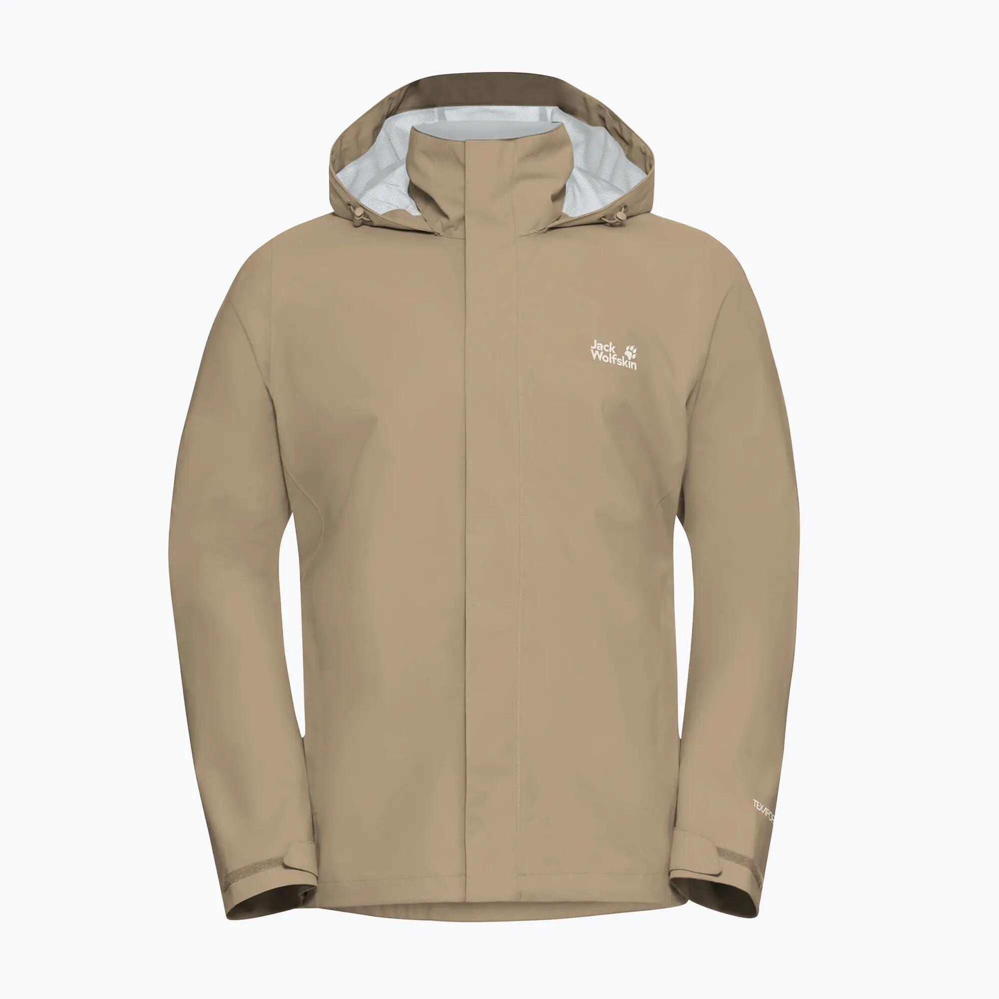 Férfi Jack Wolfskin Trailtime esőkabát 2L 7/7