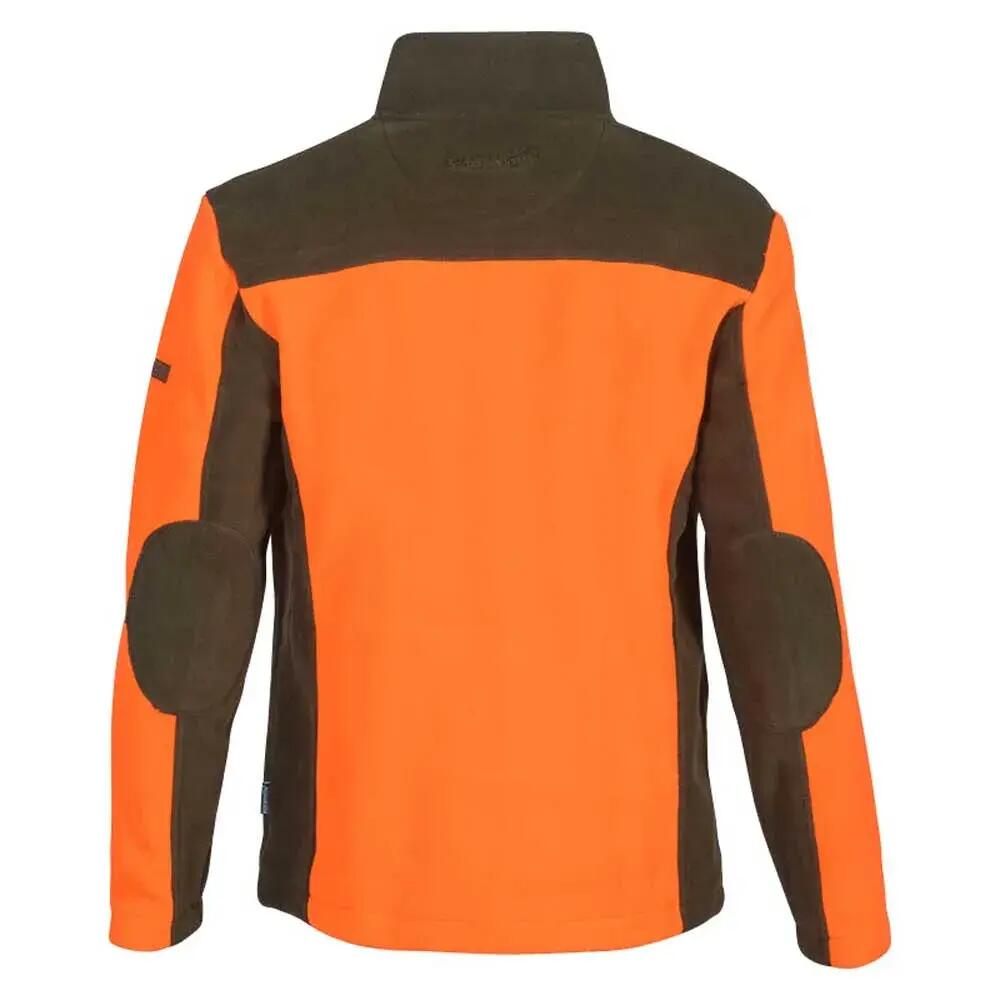 Blouson Polaire Brodé polyester kaki orange taille 4/5