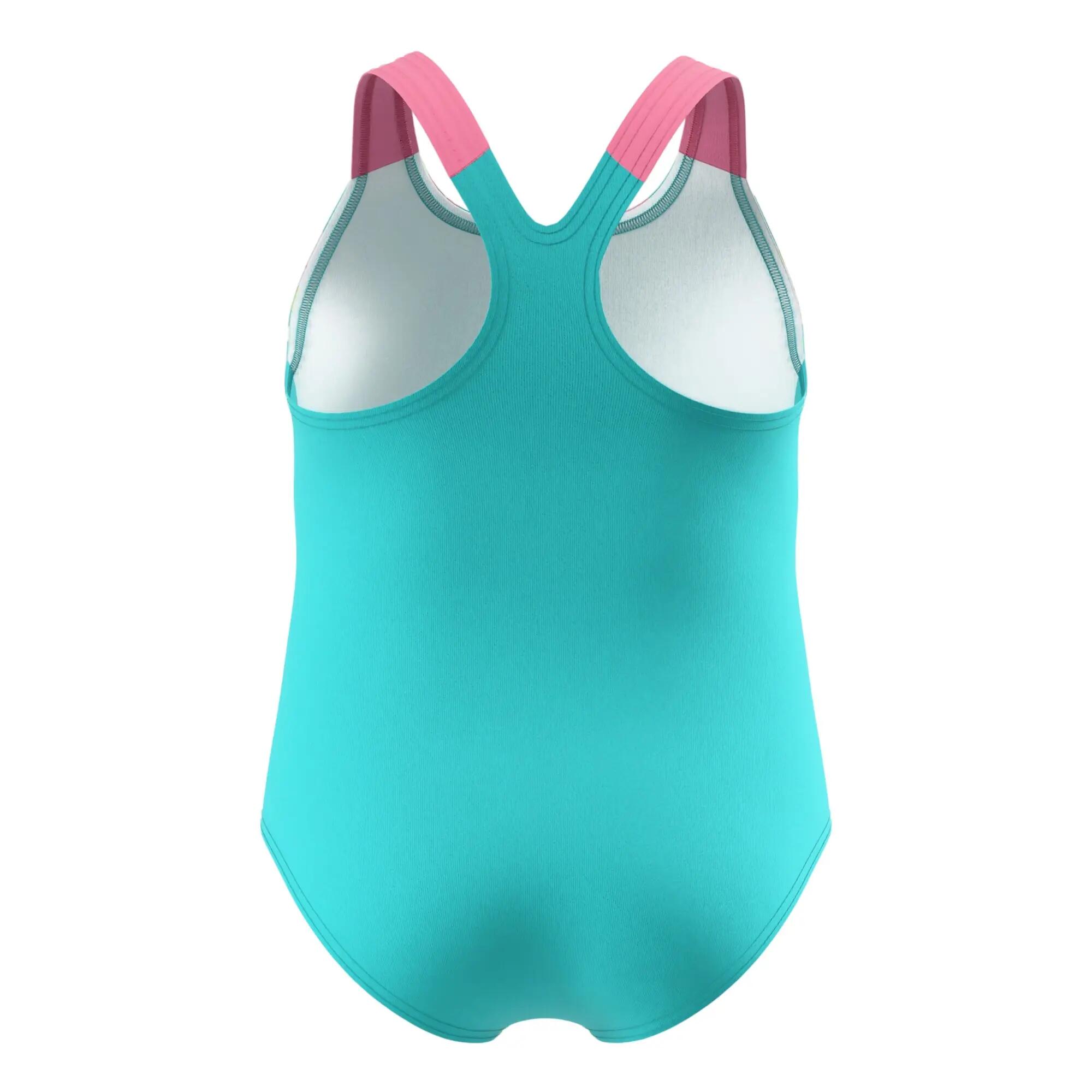 Maillot De Bain 1 Pièce Motif/style Fraise Fille (Vert / Rose / Blanc) 2/5