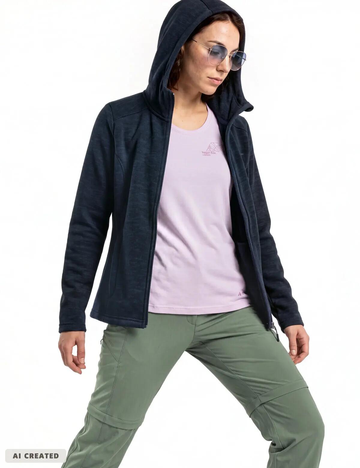 Fleecejacke W Tikoma Hoody Jacket II 7/7