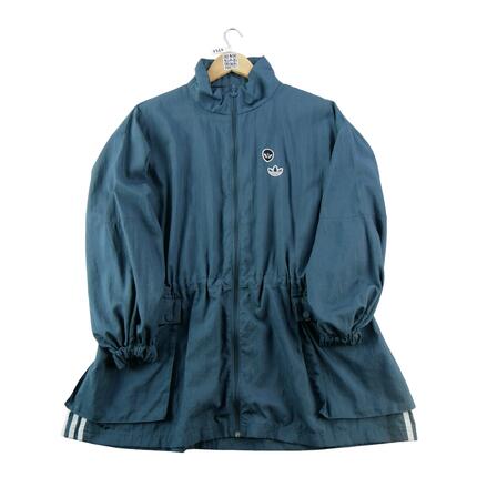 Seconde vie - Coupe-vent Femme Long Windbreaker Bleu - Excellent
