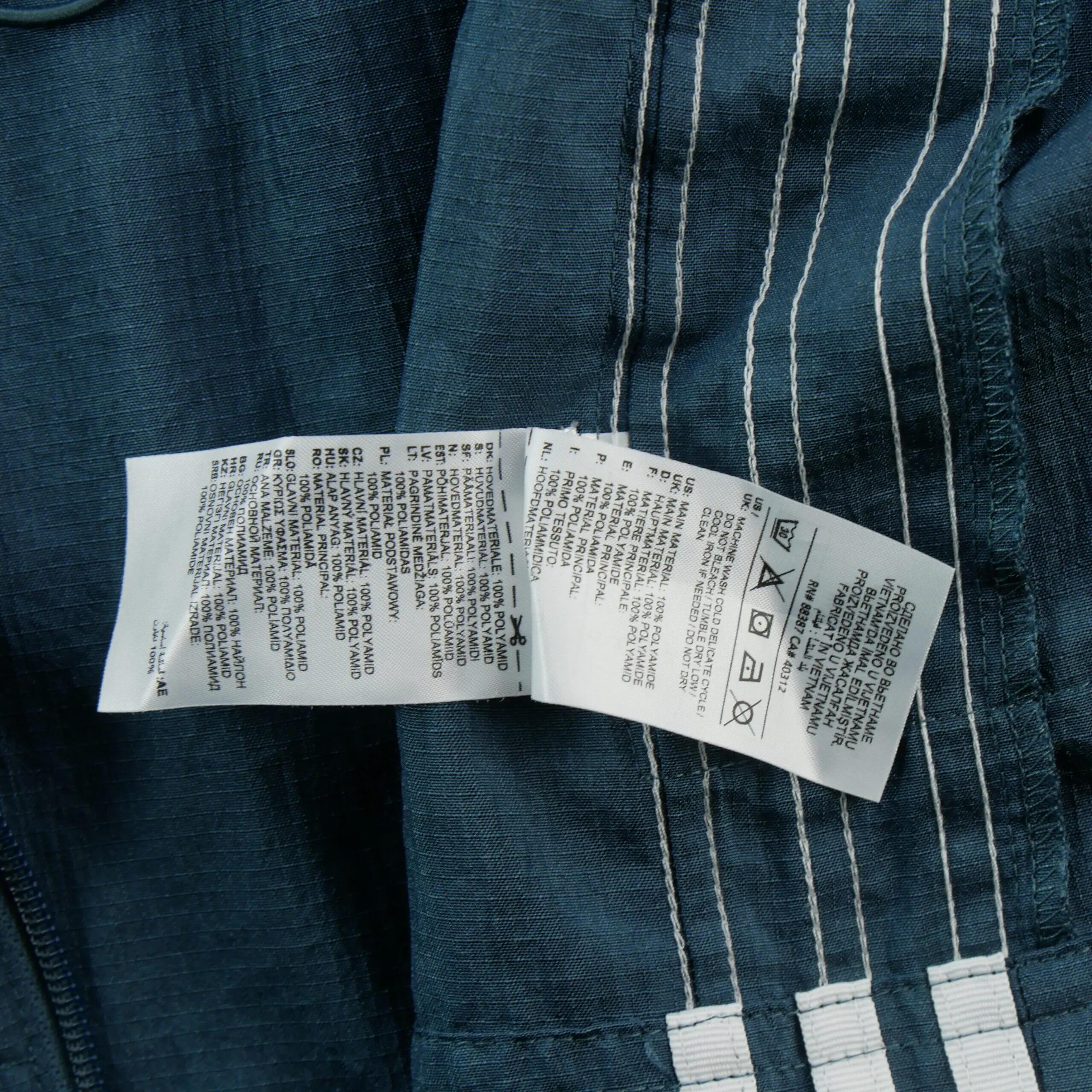 Seconde vie - Coupe-vent Femme Long Windbreaker Bleu - Excellent 9/10