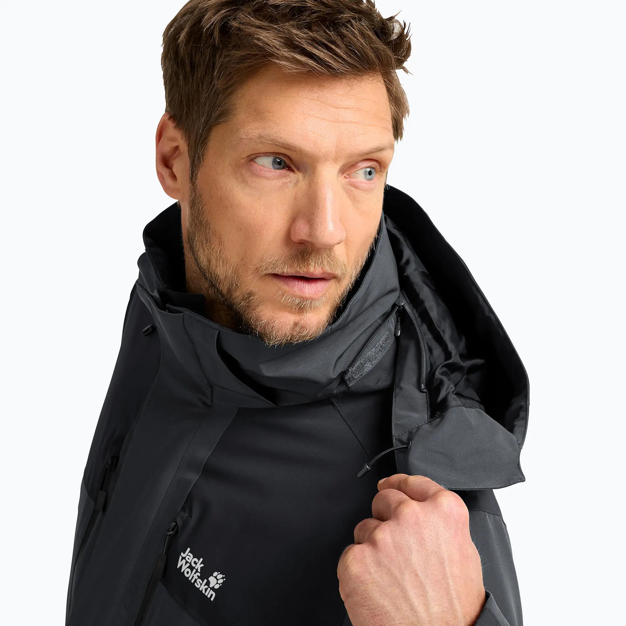 Herenregenjas Jack Wolfskin Jasper Pro 2L 5/7