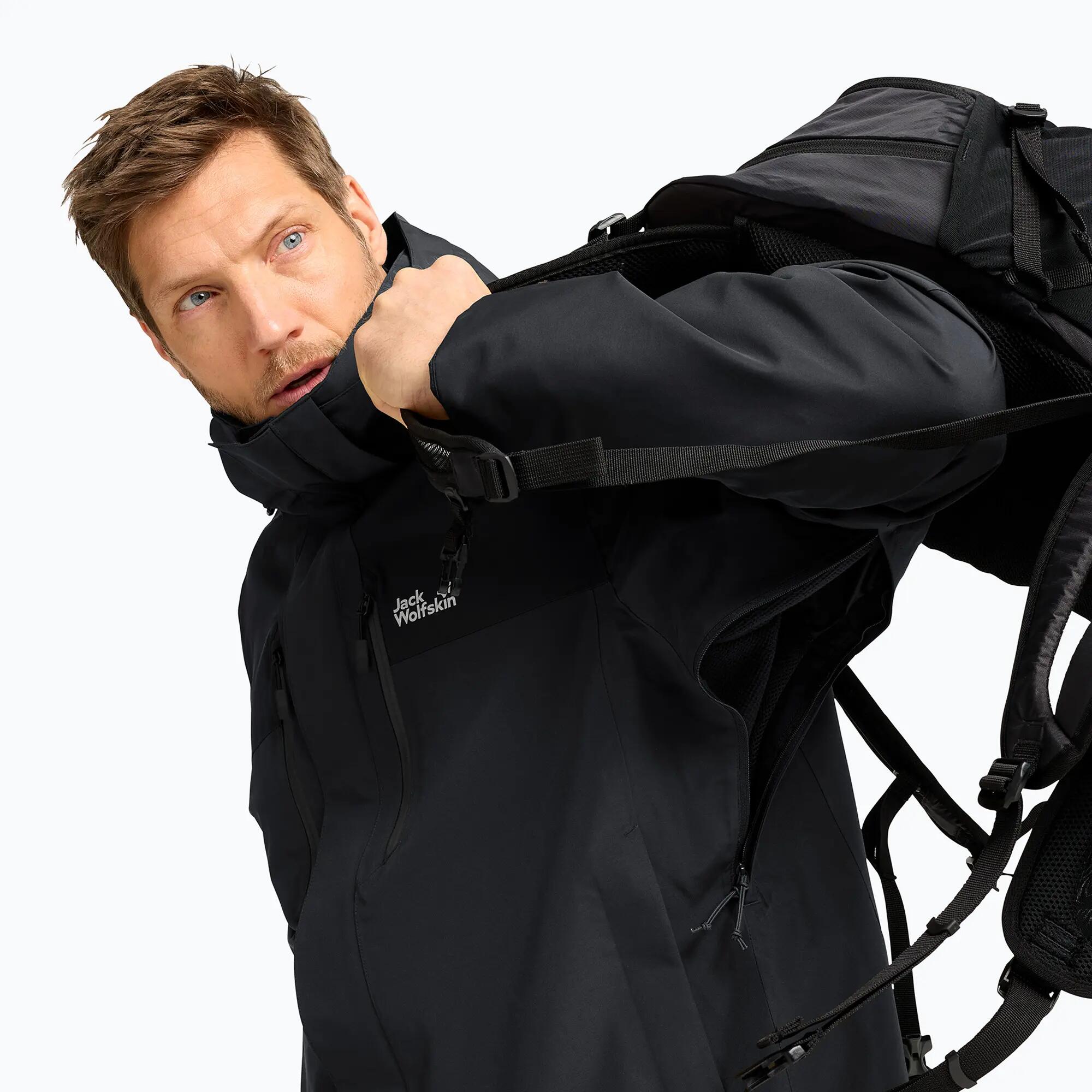 Herenregenjas Jack Wolfskin Jasper Pro 2L 4/7