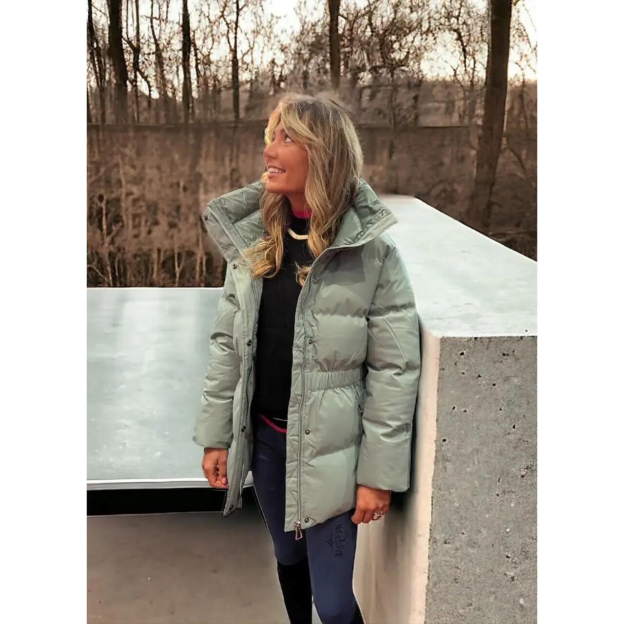 Doudoune équitation femme Ju & Pa Flaine 2/4