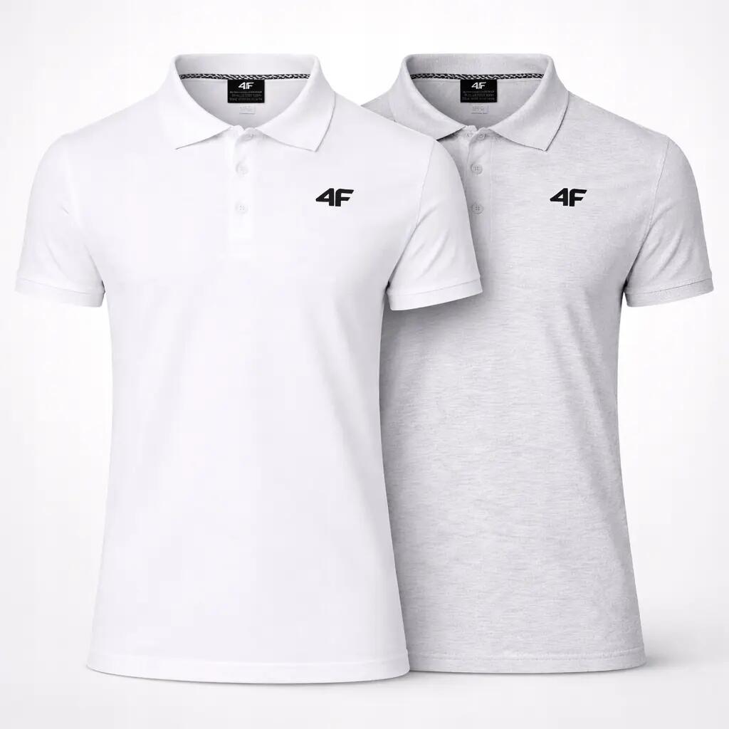KOMPLET KOSZULEK POLO 4F T-SHIRT MĘSKI ZESTAW 2 SZTUKI 2/7