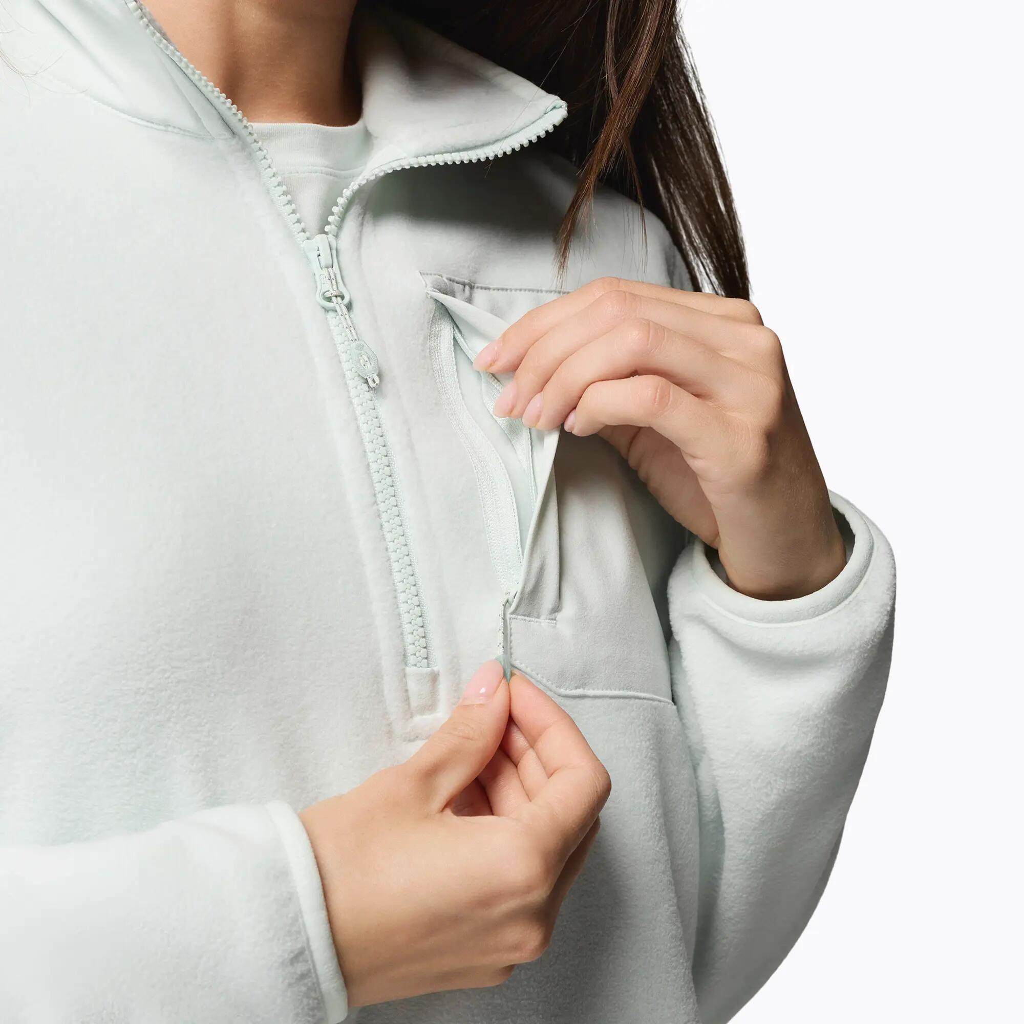 Polaire femme Columbia Pacific Arch 200 Half Zip Fleece Tea Light 7/7