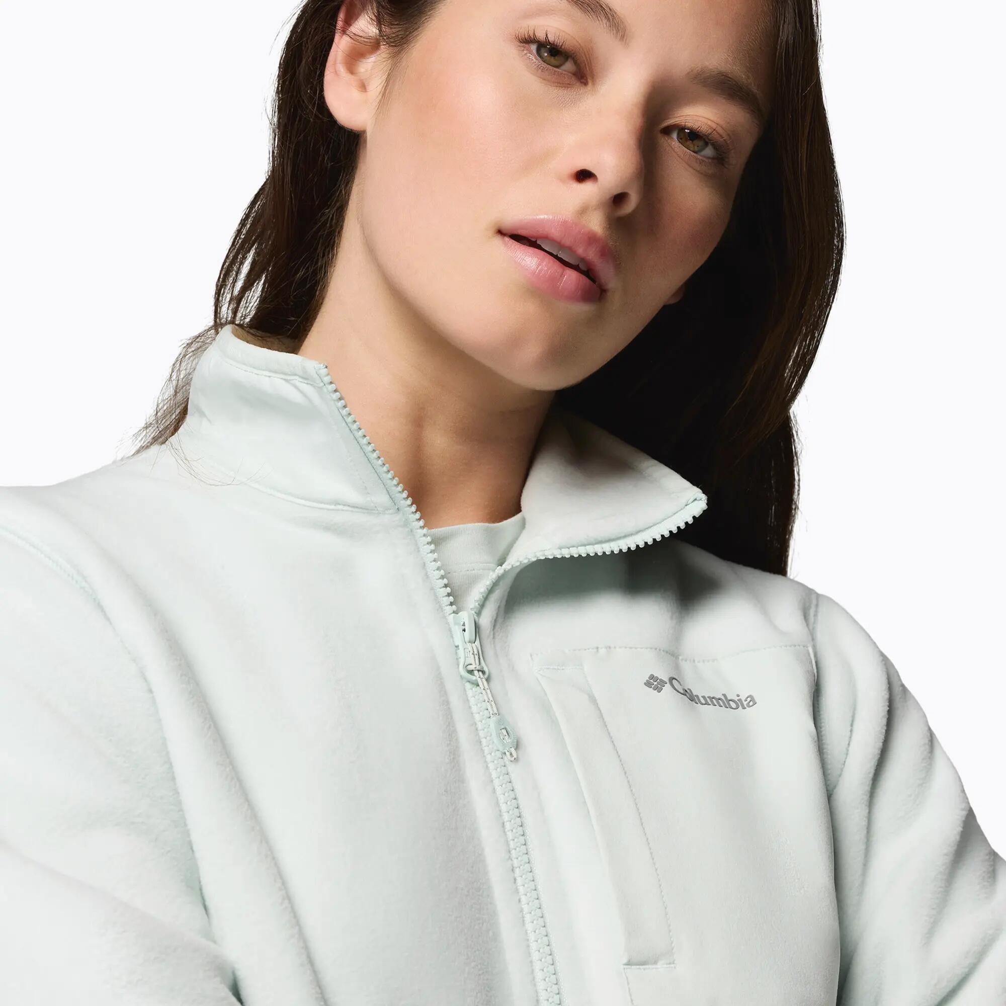 Polaire femme Columbia Pacific Arch 200 Half Zip Fleece Tea Light 6/7