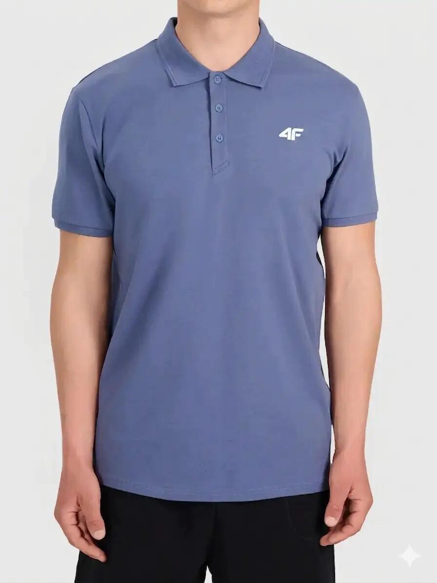 ZESTAW MĘSKI 4F T-SHIRT POLO + SPODNIE CASUAL KOMPLET NA CO 4/10