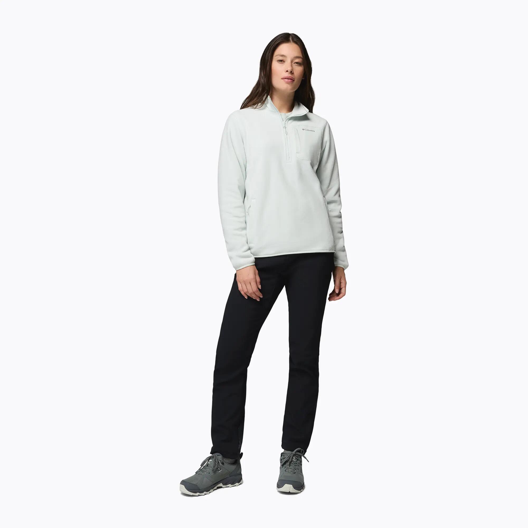 Polaire femme Columbia Pacific Arch 200 Half Zip Fleece Tea Light 2/7