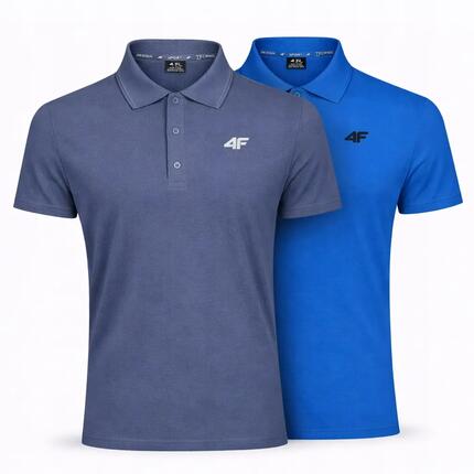 KOMPLET KOSZULEK POLO 4F T-SHIRT MĘSKI ZESTAW 2 SZTUKI M0770