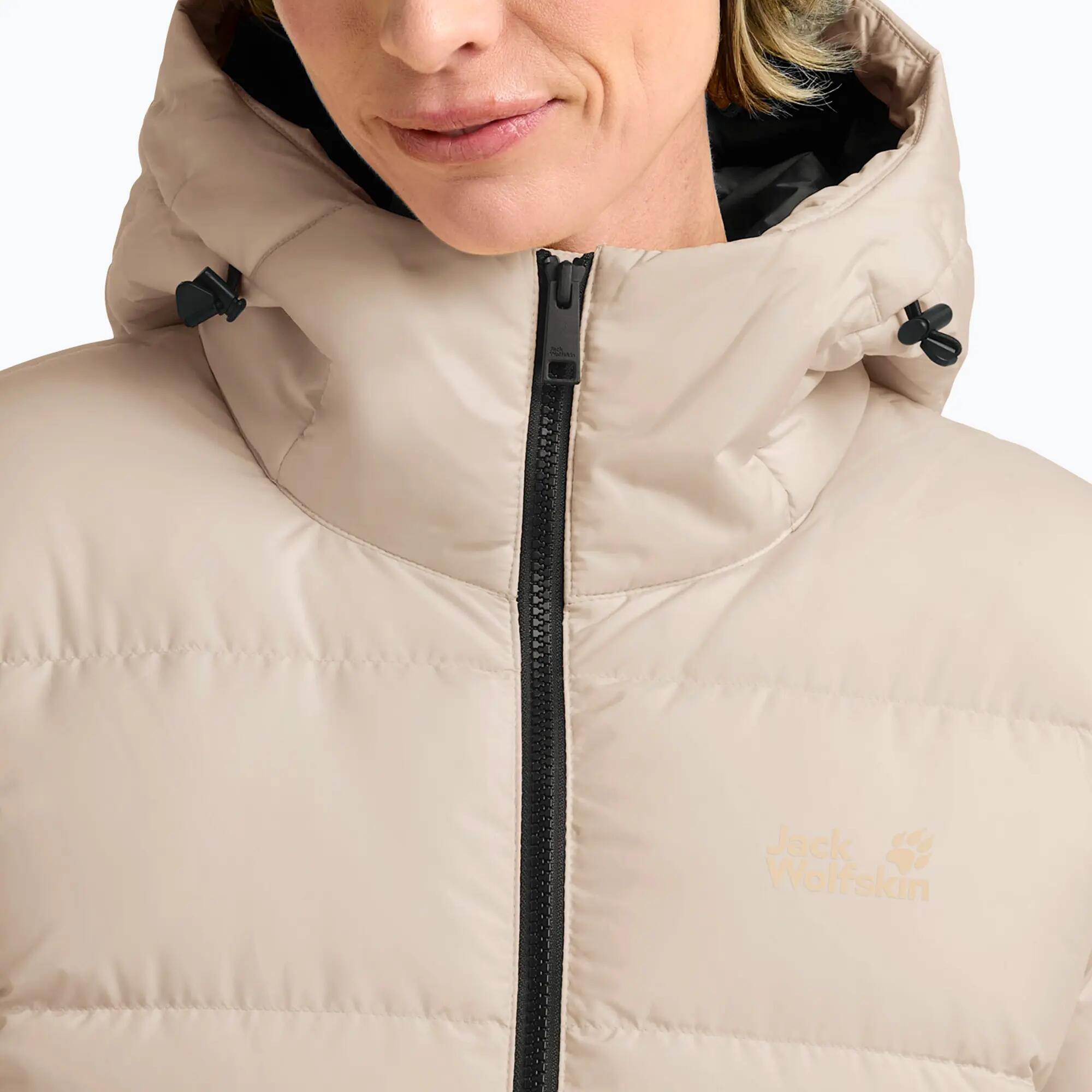 Damesdonsjas Jack Wolfskin Frozen Palace Coat 4/7