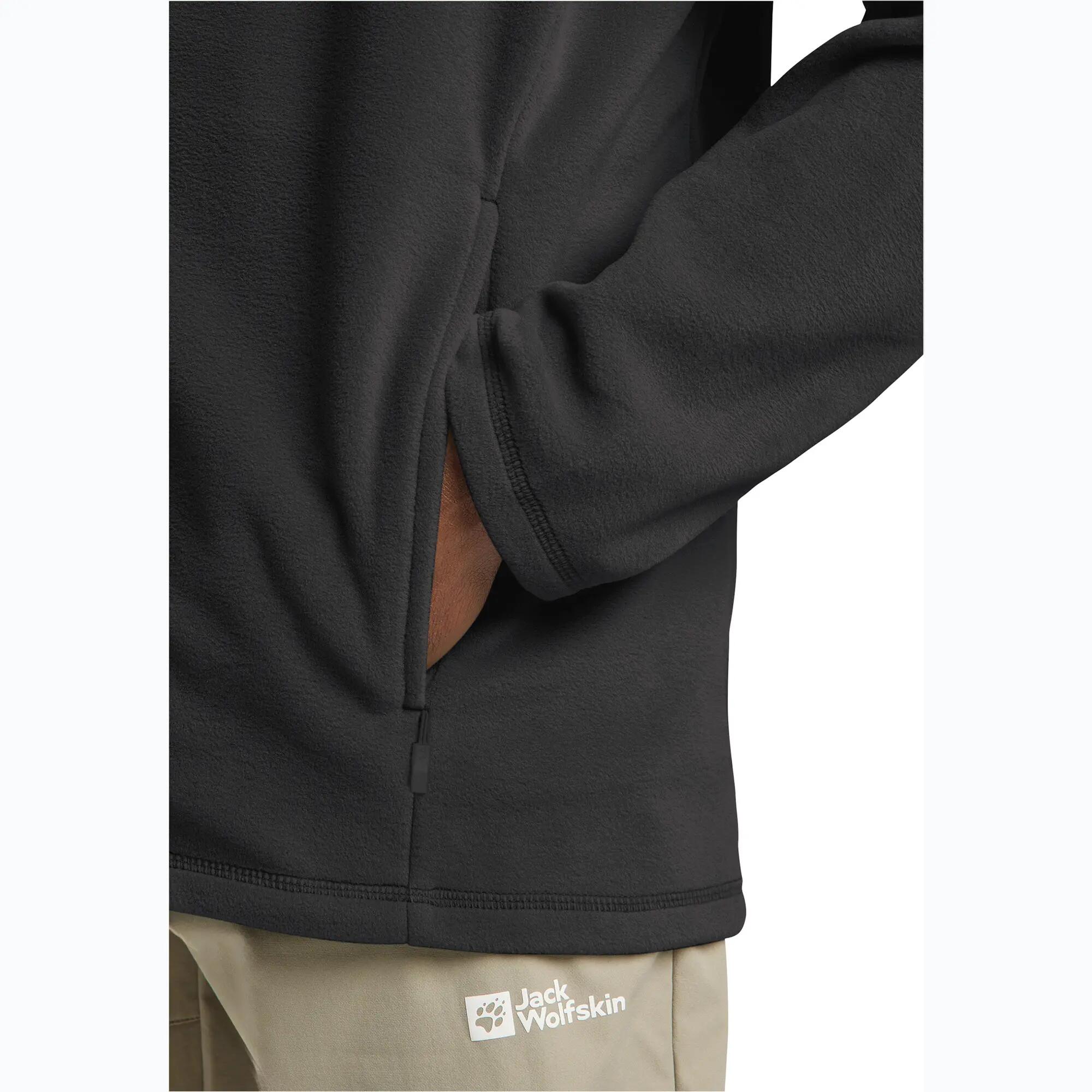 Herenfleece Jack Wolfskin Wild Rebel 200 Full Zip 5/7