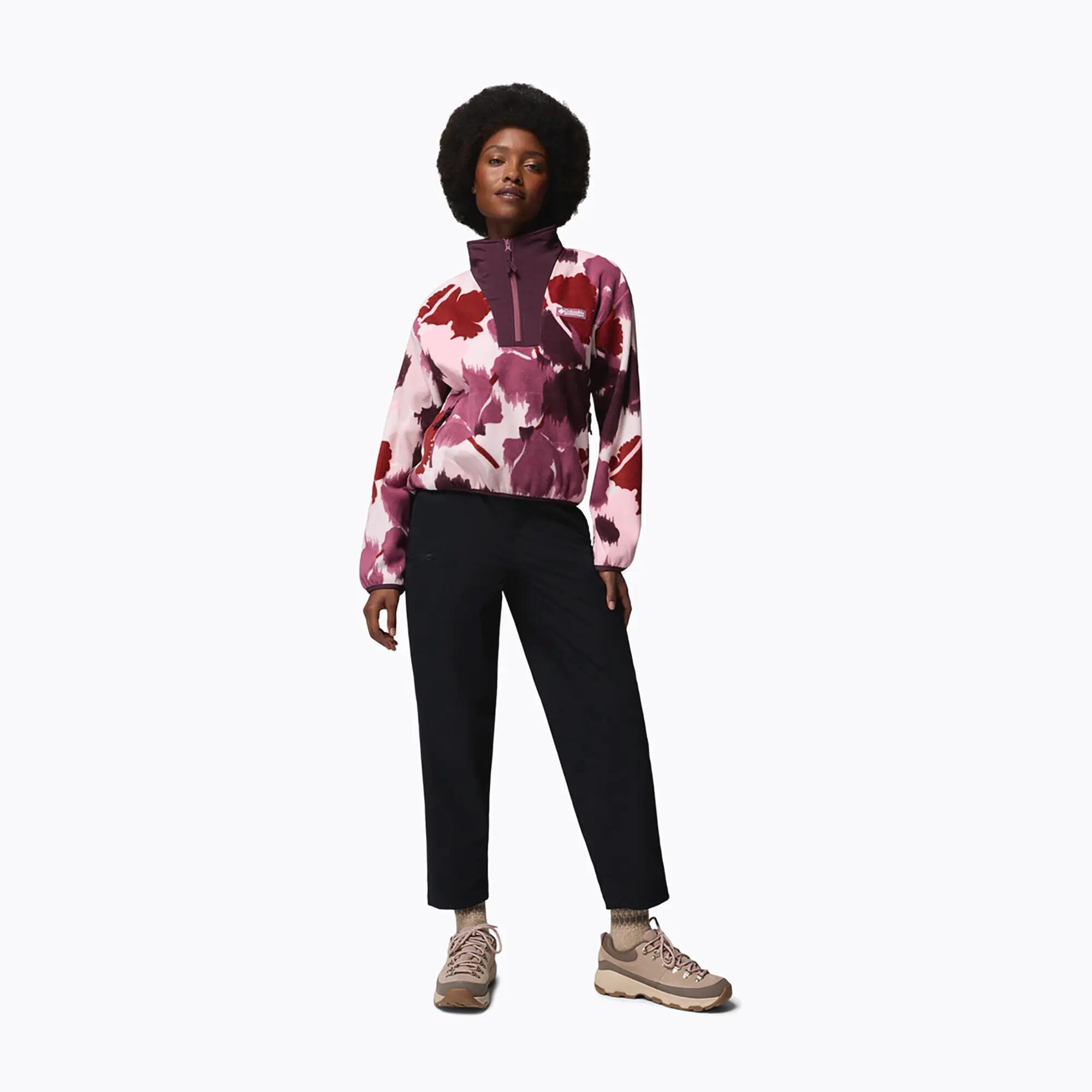 Bluza polarowa damska Columbia Sequoia Grove II Printed Half Zip 2/6