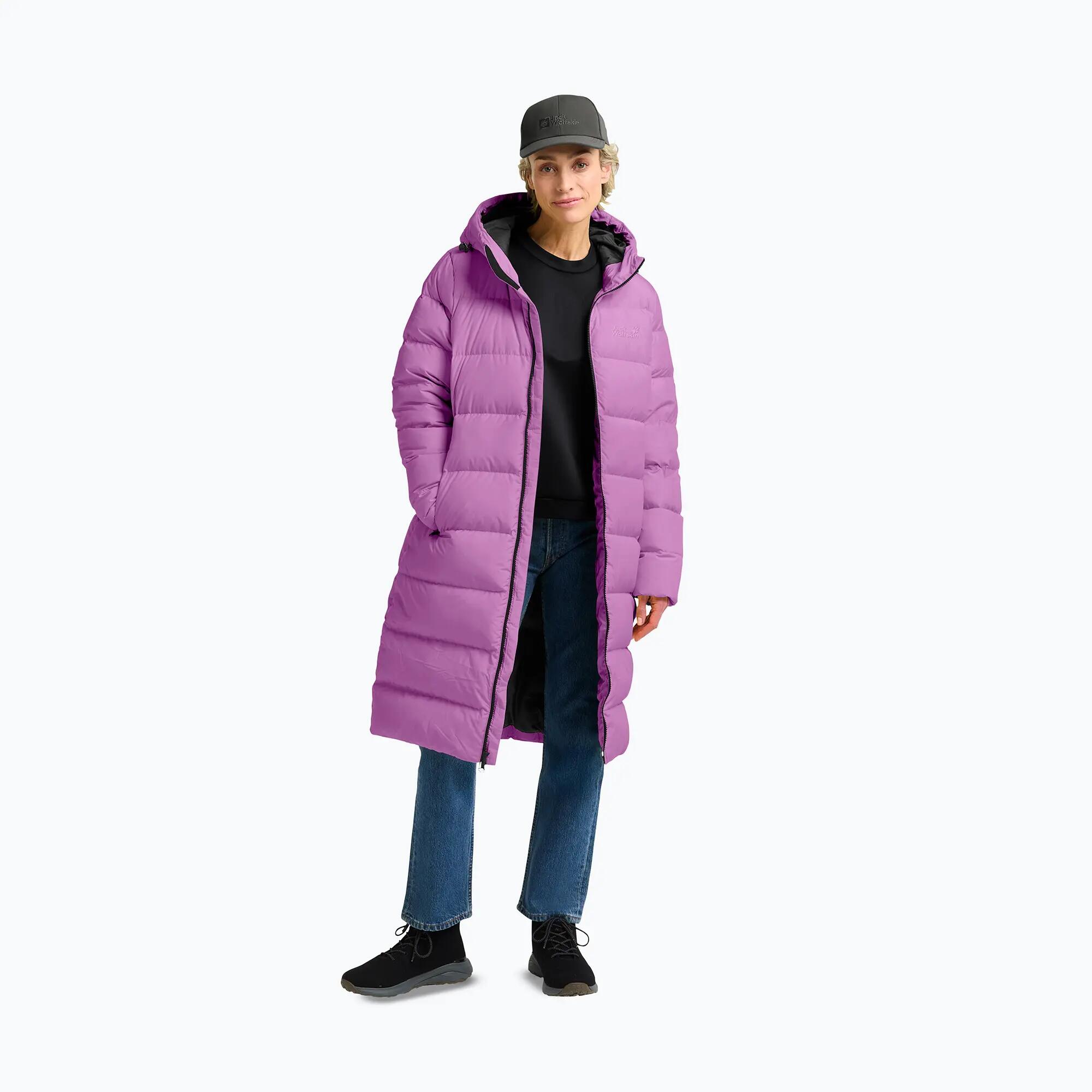 Damesdonsjas Jack Wolfskin Frozen Palace Coat 3/7