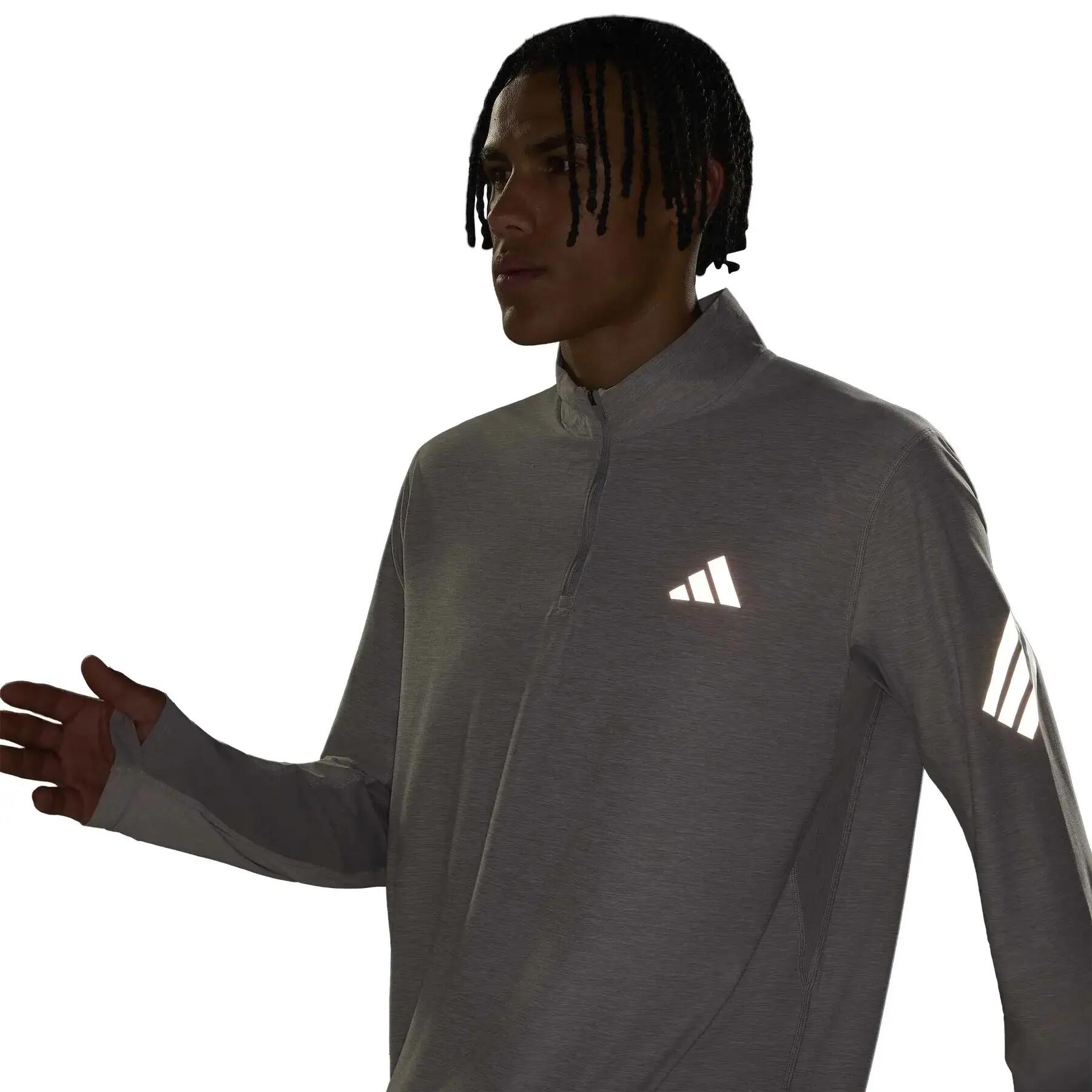 Maillot manches longues 1/4 zip adidas Iconic Adi365 5/7