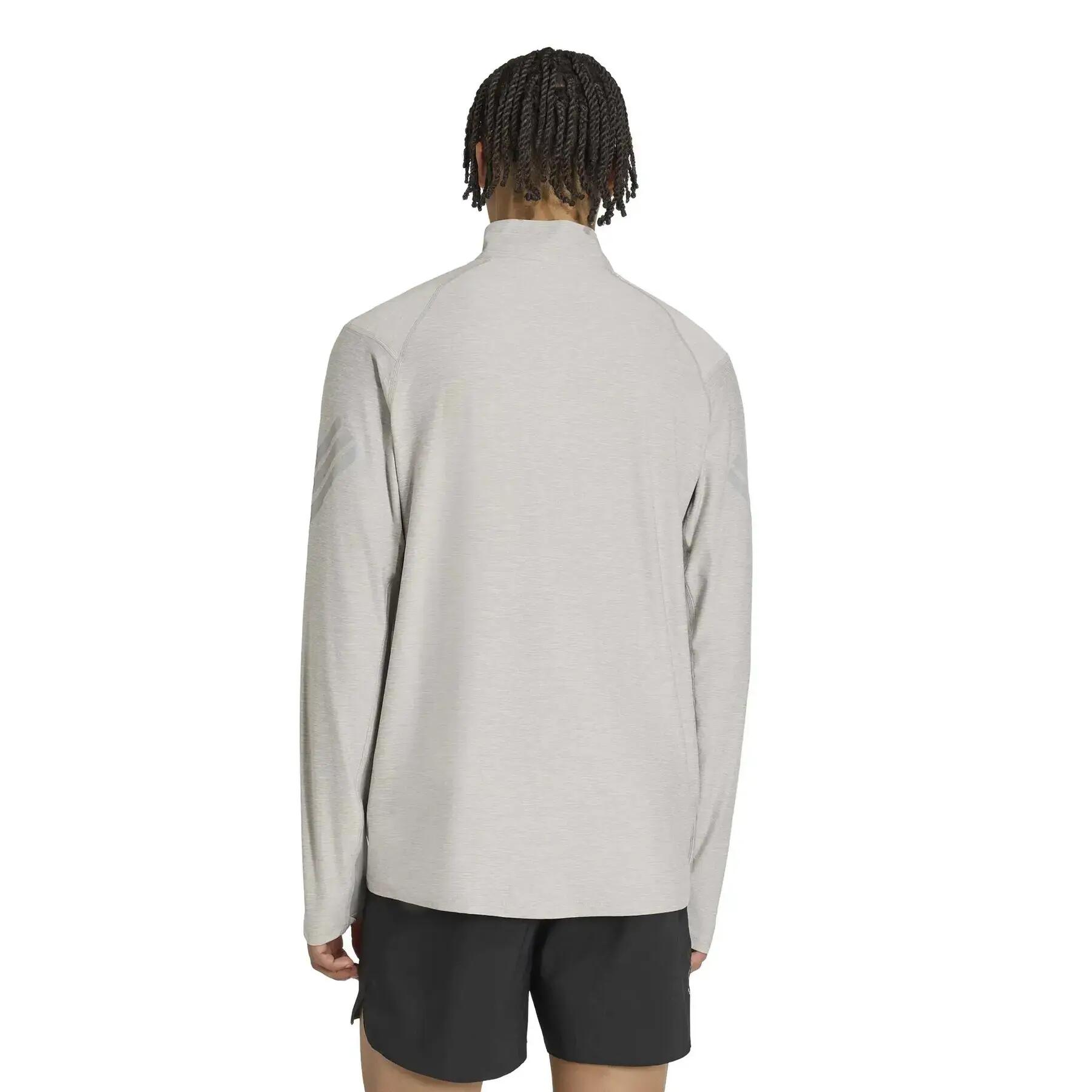 Maillot manches longues 1/4 zip adidas Iconic Adi365 4/7