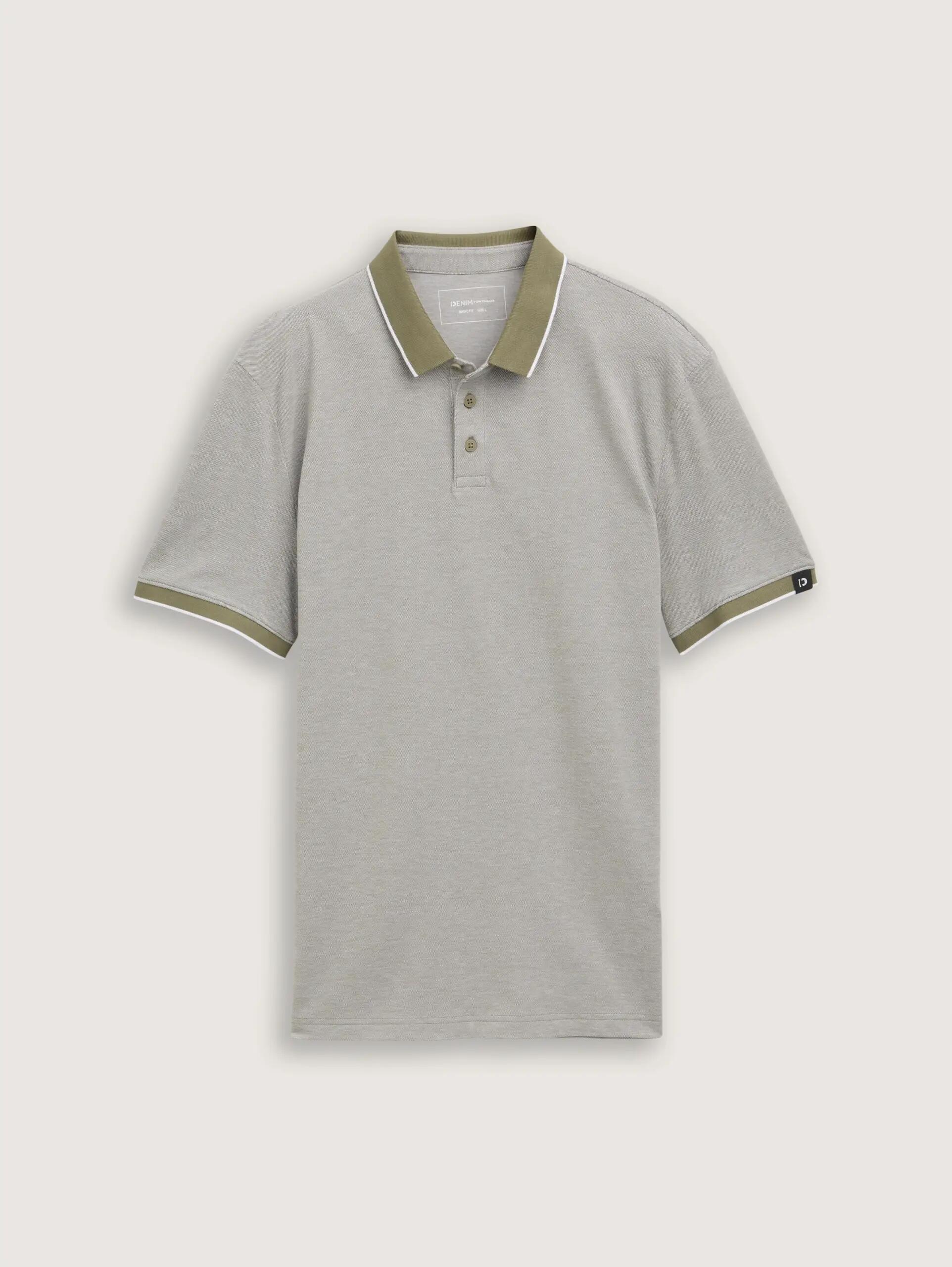 T-SHIRT KOSZULKA POLO MĘSKA Z LOGO NA RĘKAWIE TOM TAILOR 5/10