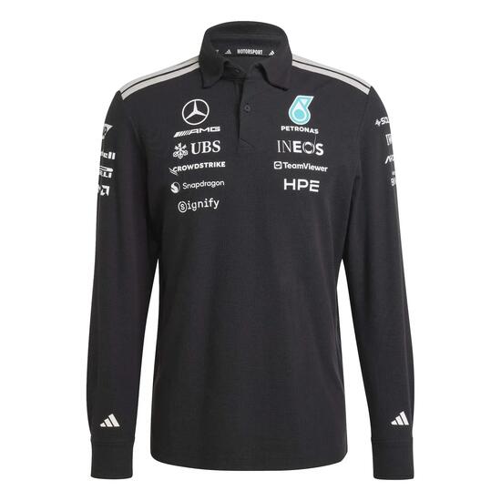 Polo manches longues coton Mercedes AMG Petronas Formula One Team Engineers