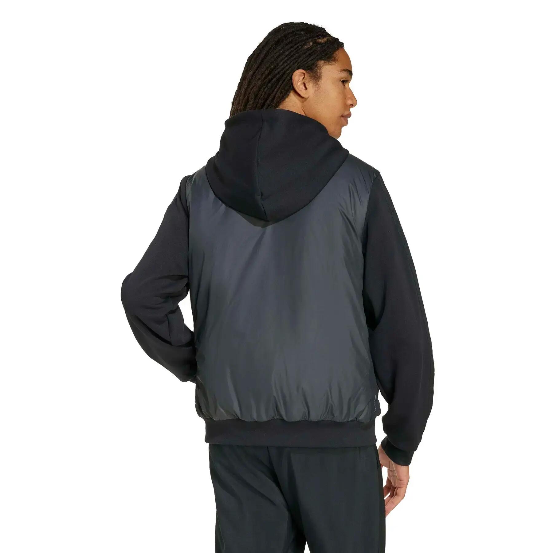 Plumífero con capucha adidas Essentials Climawarm 3-Stripes 4/6