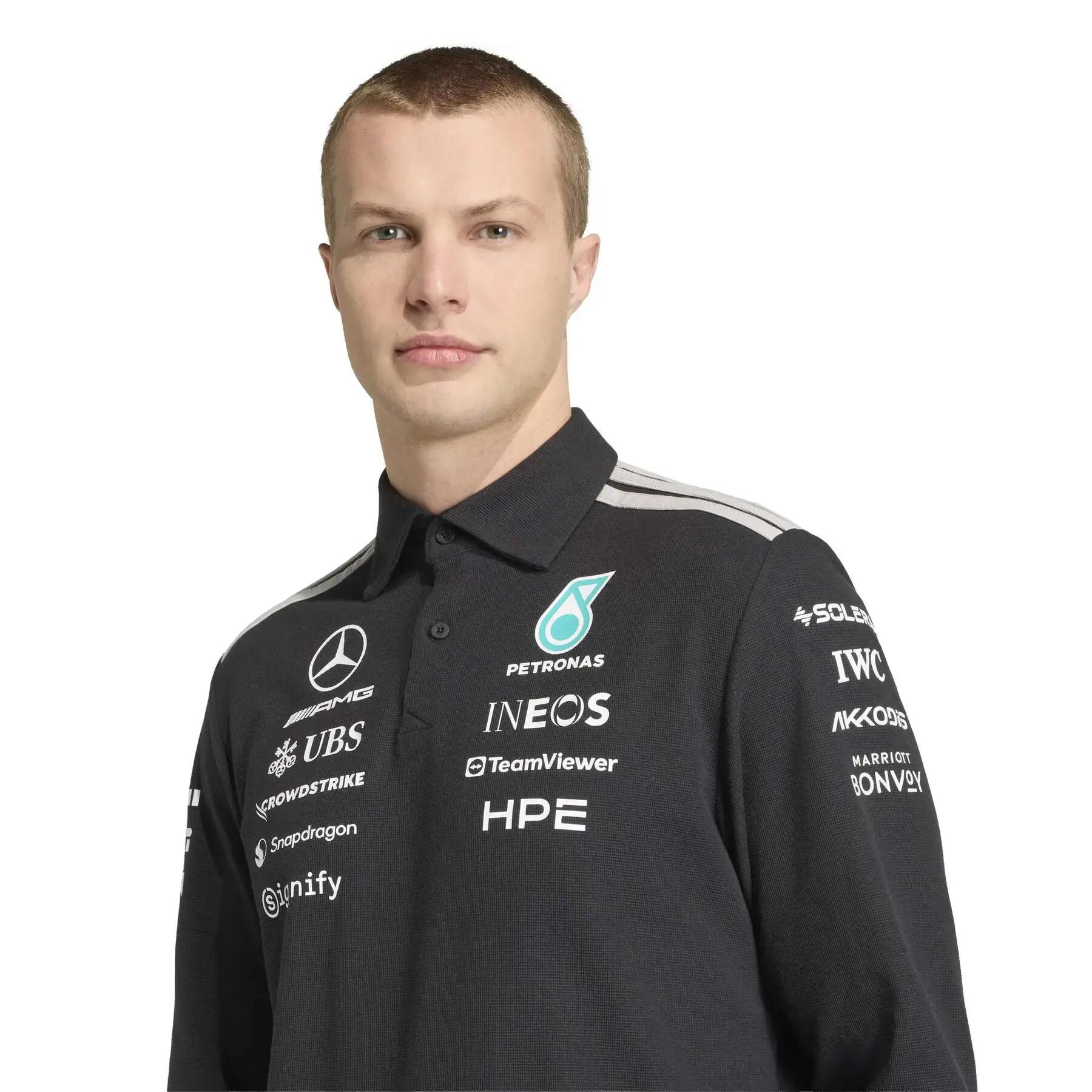 Polo manches longues coton Mercedes AMG Petronas Formula One Team Engineers 5/6