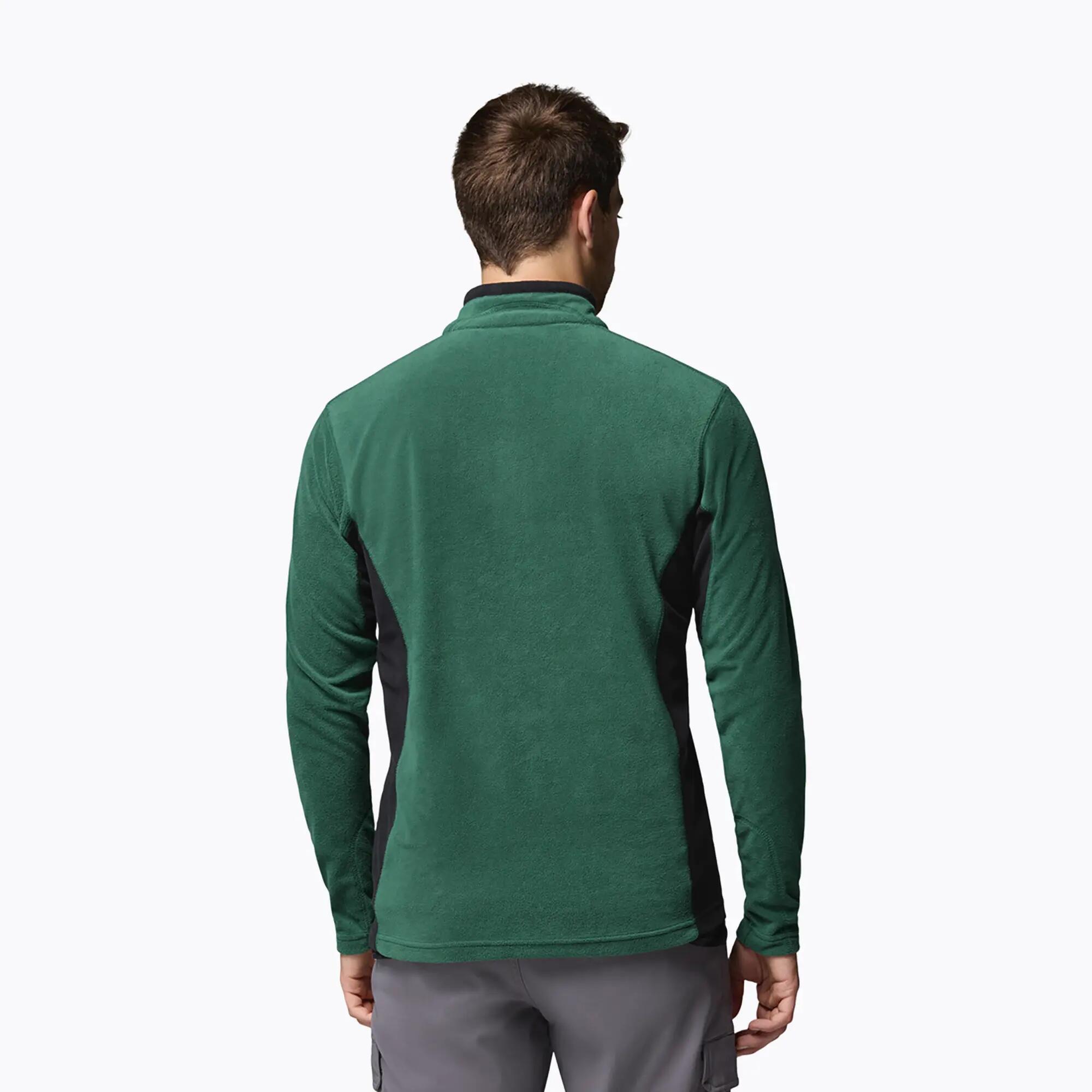 Bluza polarowa męska Columbia Klamath Range II HZ Rain Forest/Black 3/6