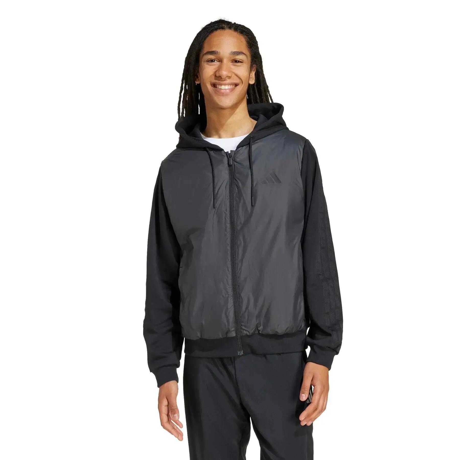 Plumífero con capucha adidas Essentials Climawarm 3-Stripes 2/6