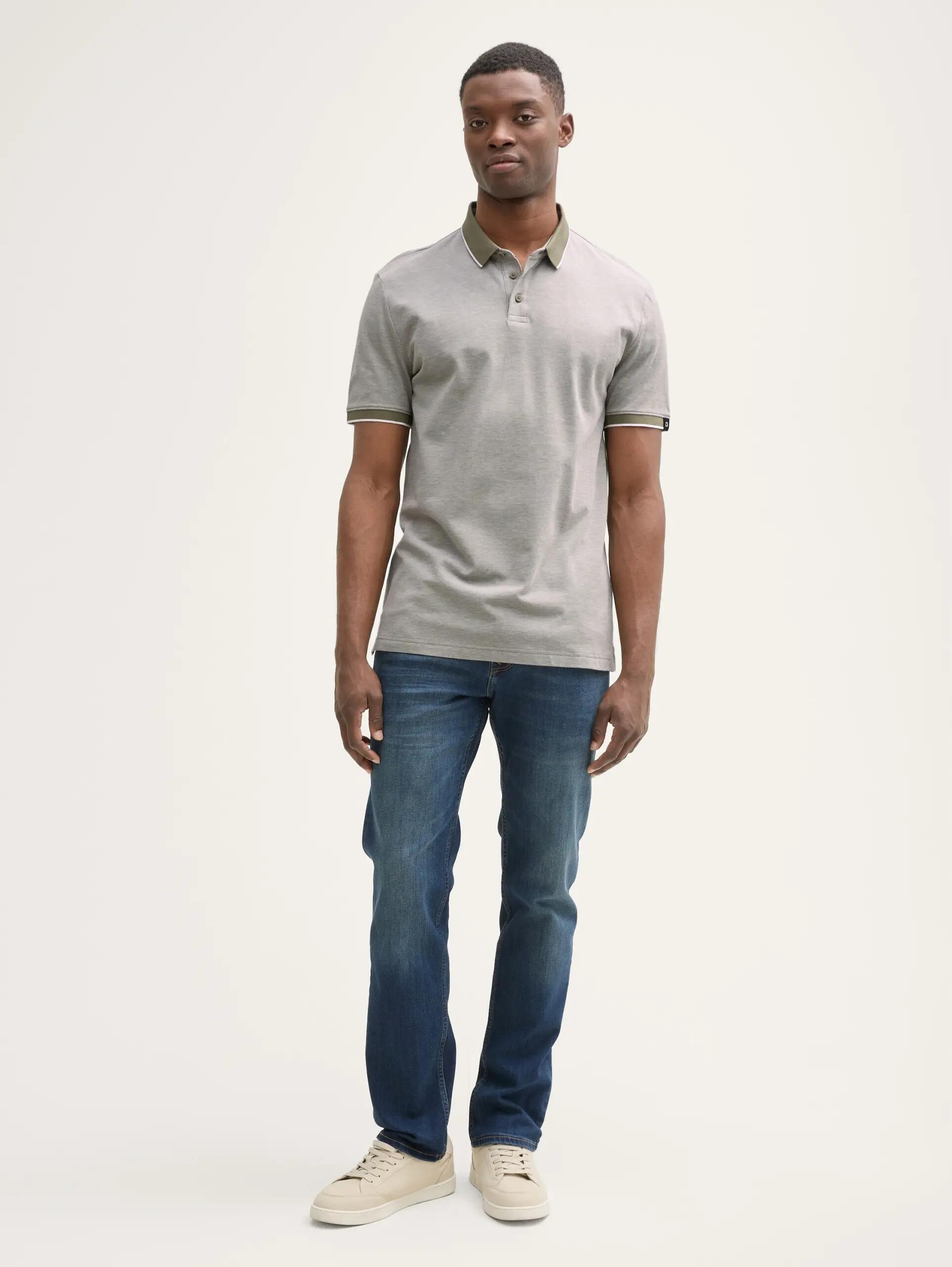 T-SHIRT KOSZULKA POLO MĘSKA Z LOGO NA RĘKAWIE TOM TAILOR 2/10