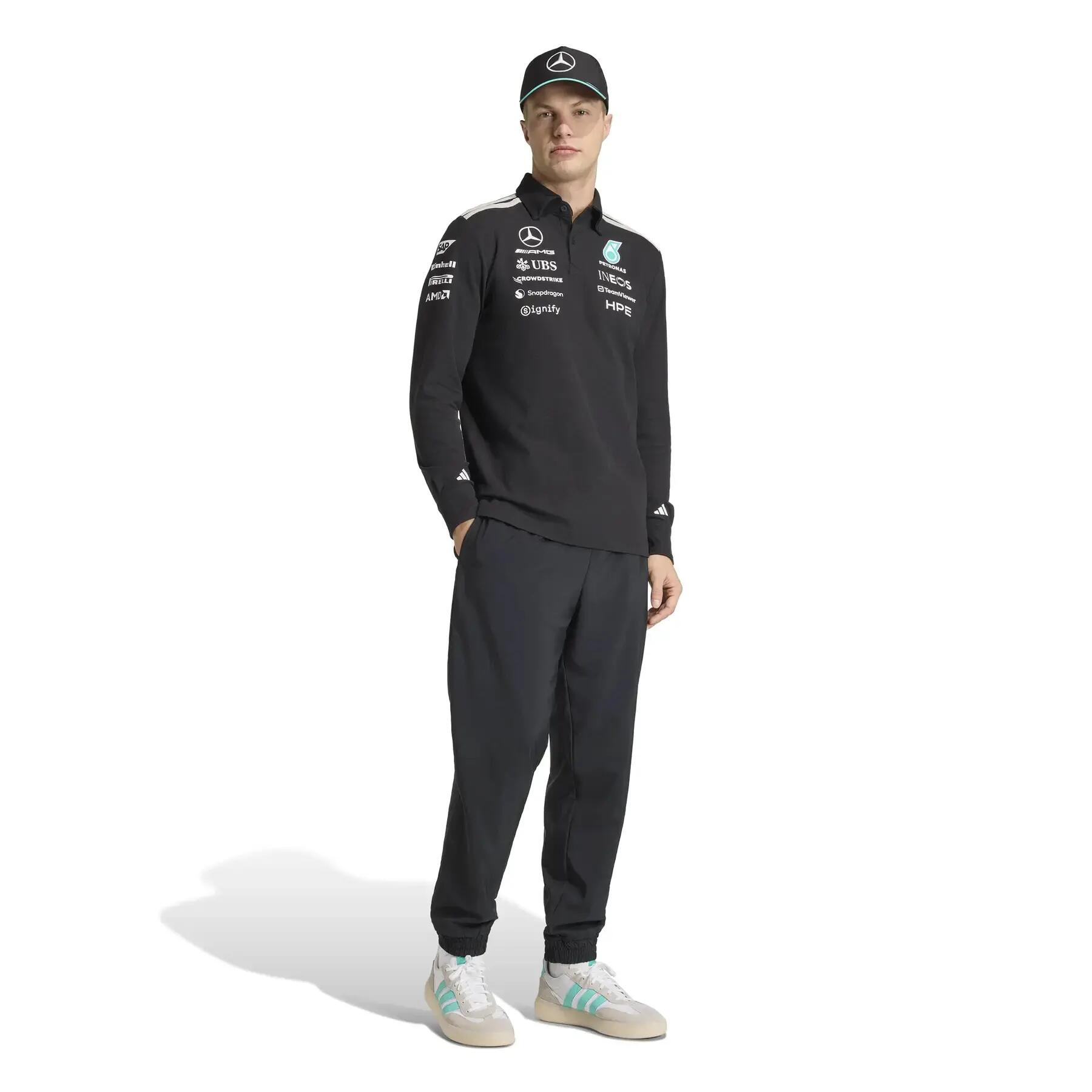Polo manches longues coton Mercedes AMG Petronas Formula One Team Engineers 3/6