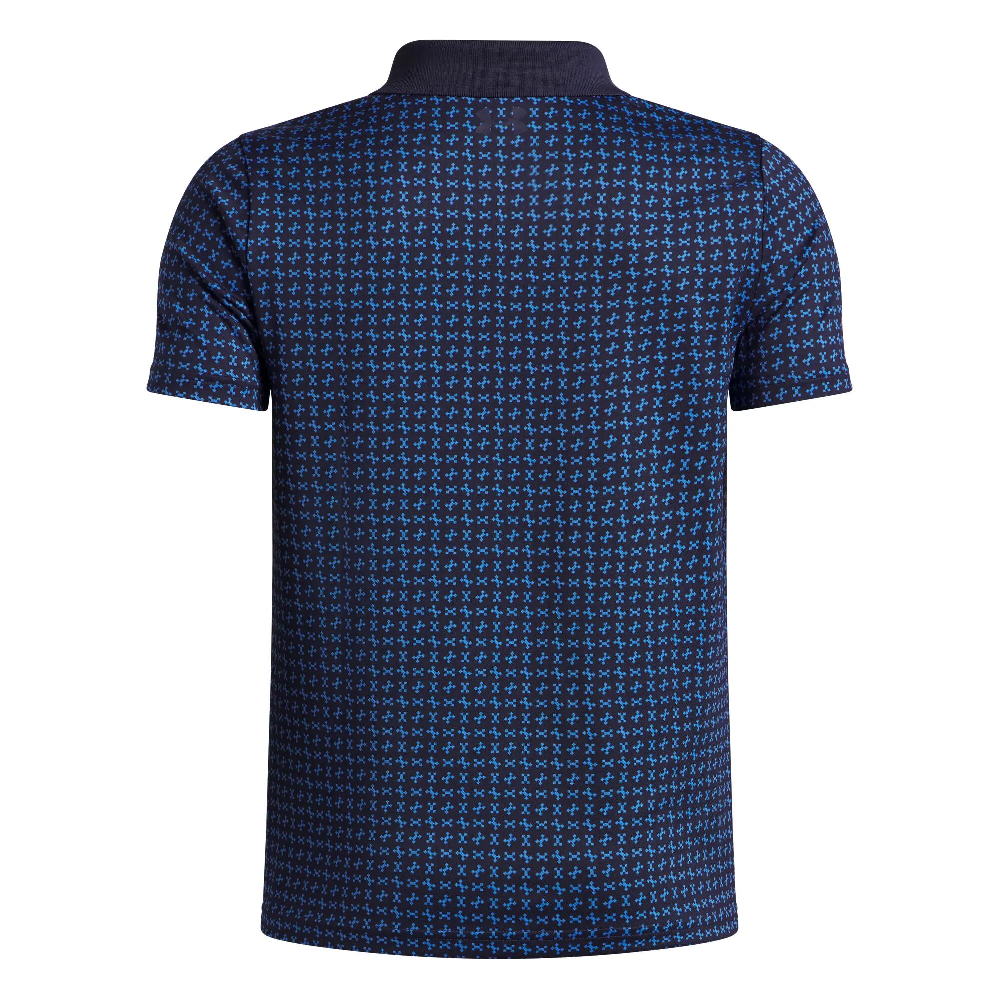 Polo Under Armour UA Matchplay Printed-BLU 3/3
