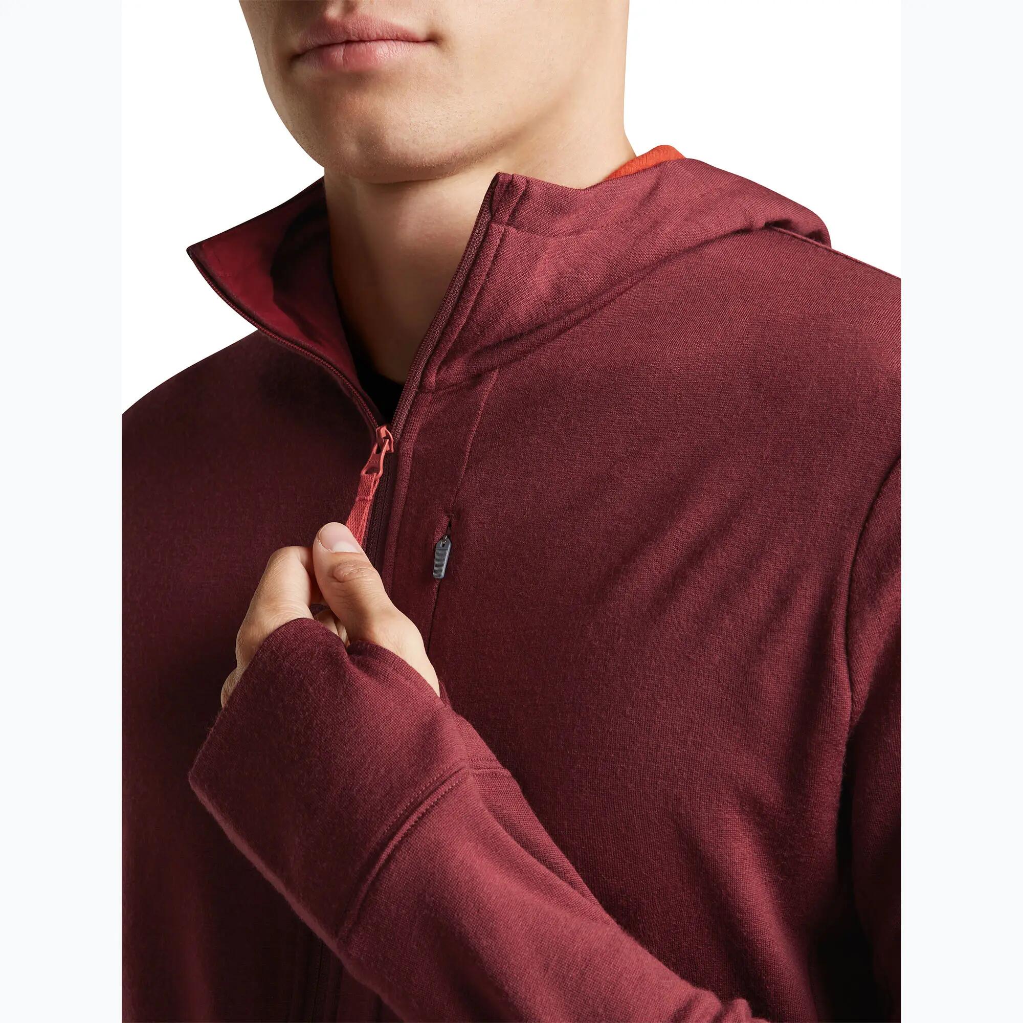 Sweat à capuche pour homme Icebreaker Merino 260 Quantum IV LS Zip Hoodie 7/7