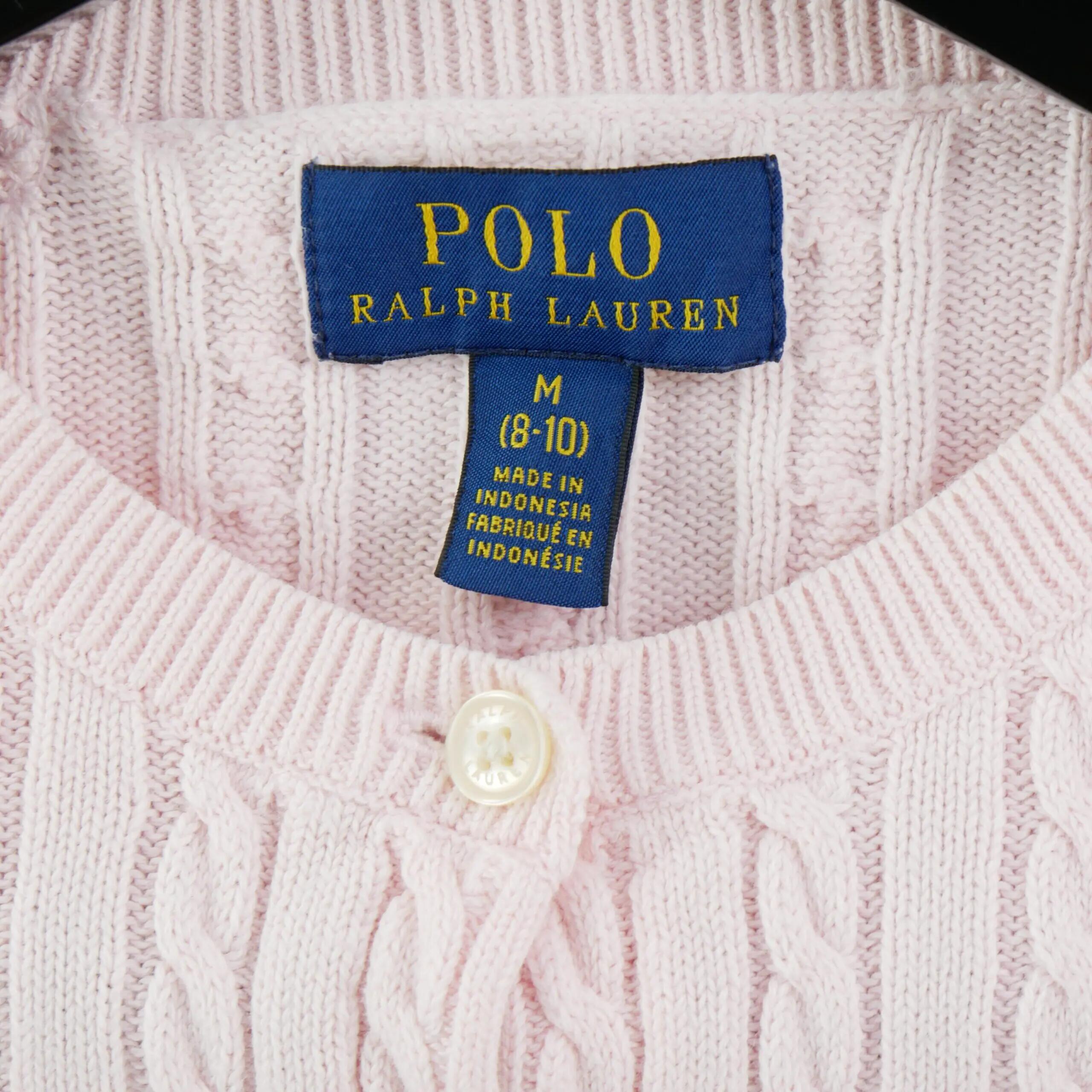 Refurbished - Mädchenstrickjacken Mini-Cable Cotton Cardigan - In gutem Zustand 7/8