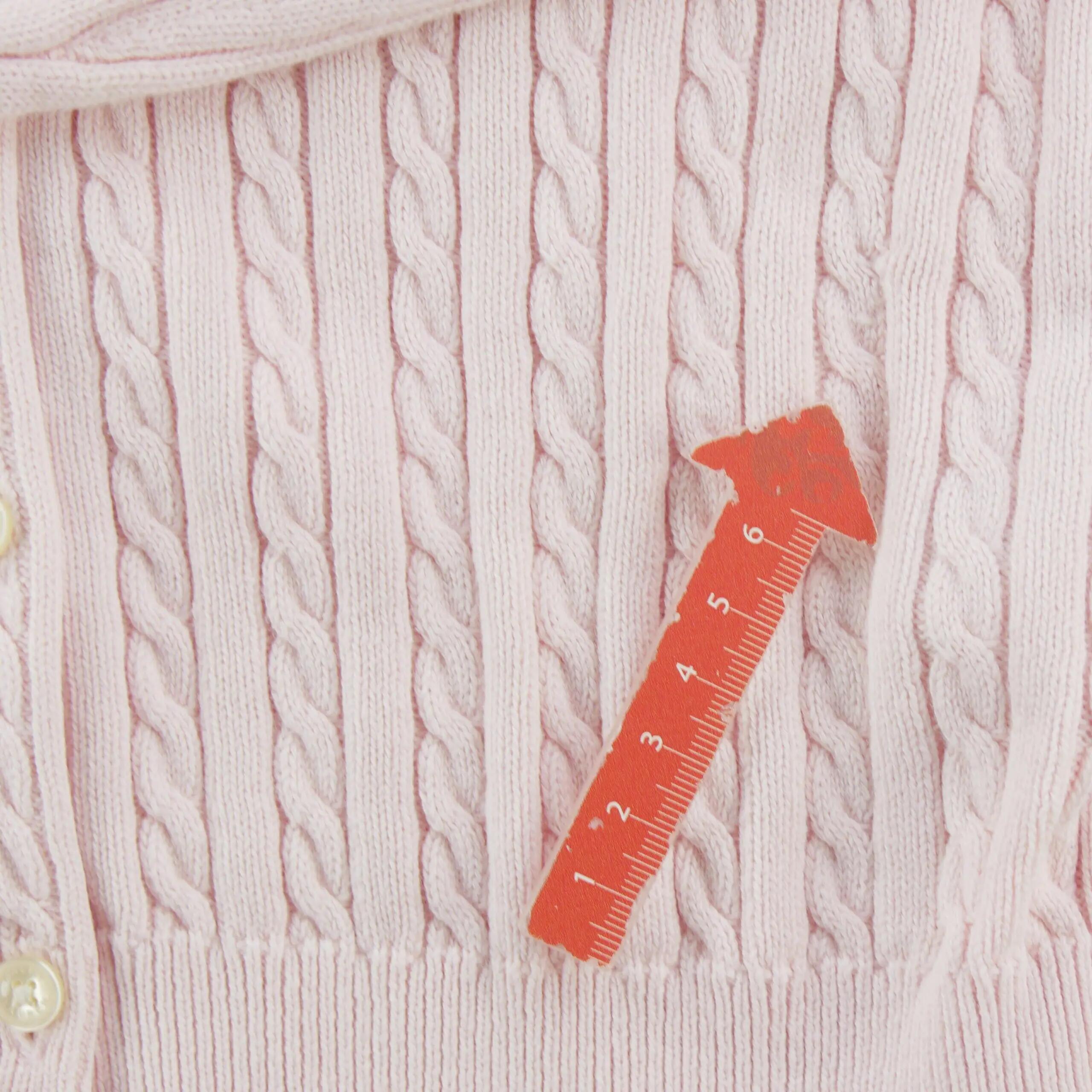 Refurbished - Mädchenstrickjacken Mini-Cable Cotton Cardigan - In gutem Zustand 6/8