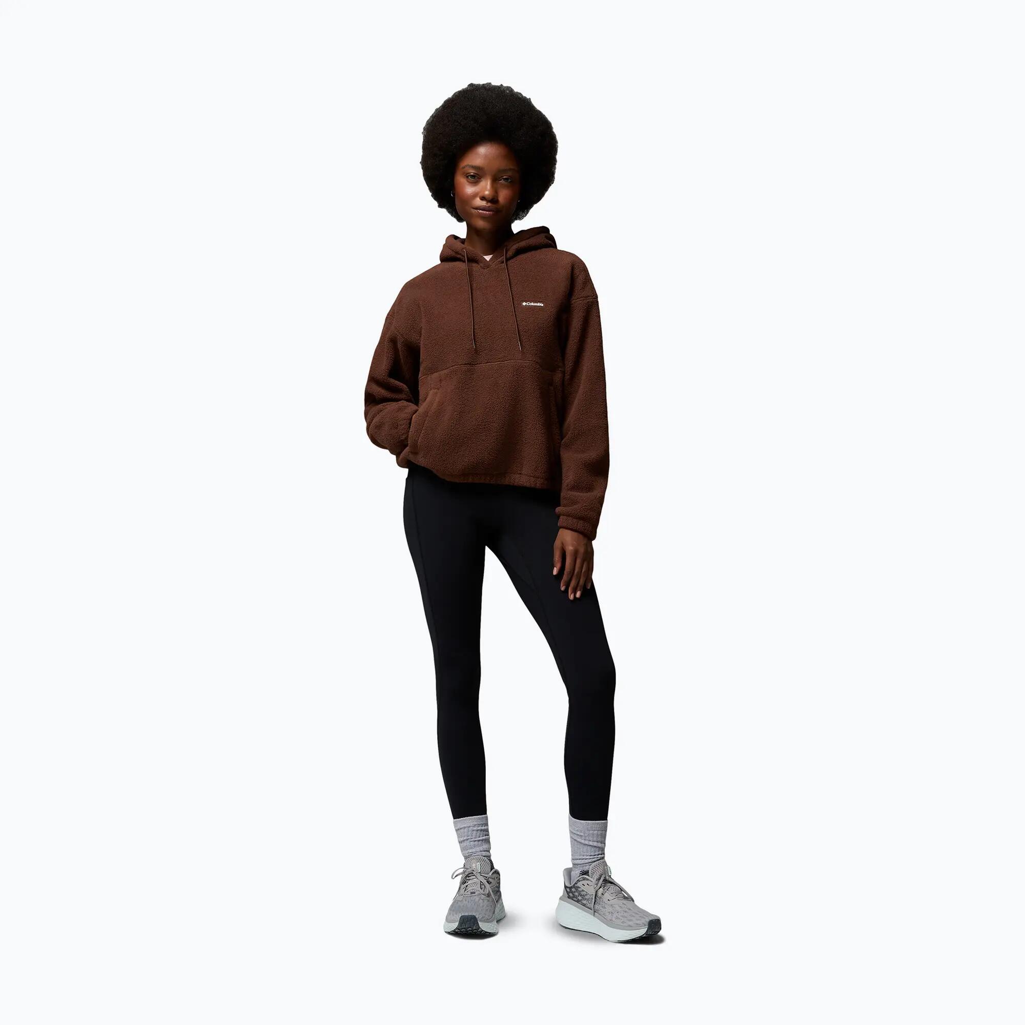 női polár pulóver Columbia Timber Meadow MTR Fleece Hoodie 2/7